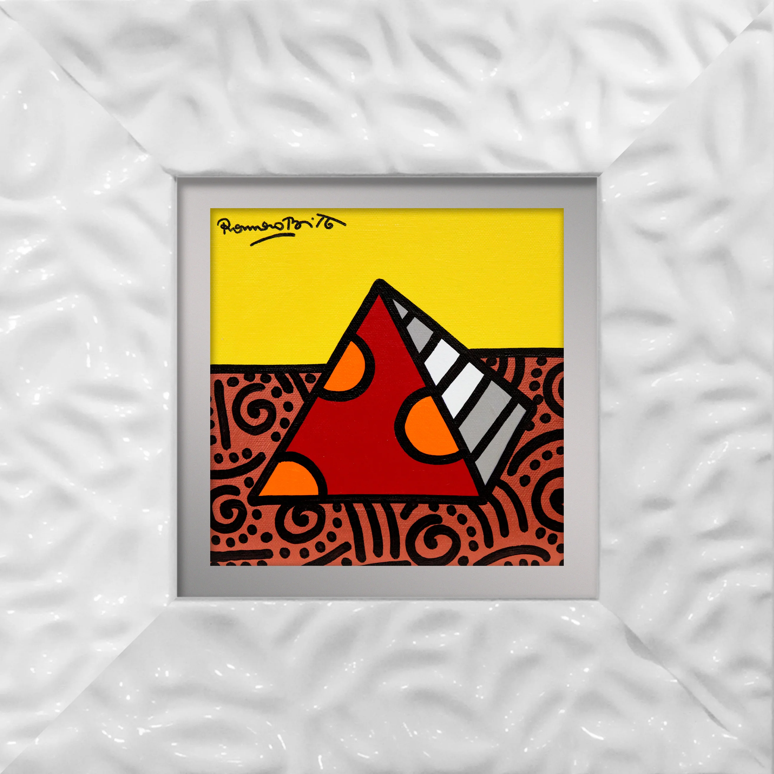 TO DREAM (PYRAMID) - Original Painting - Image 15