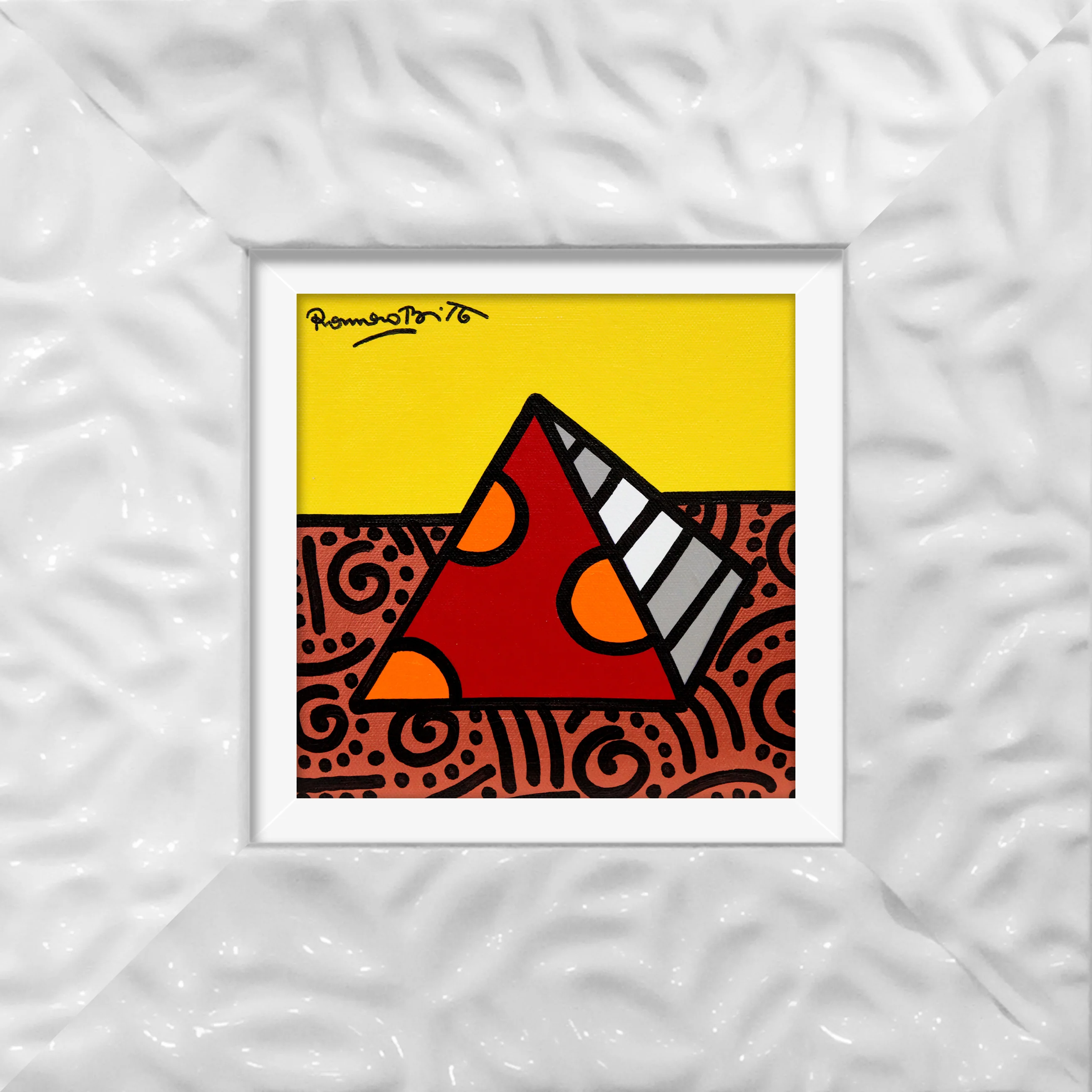 TO DREAM (PYRAMID) - Original Painting - Image 16