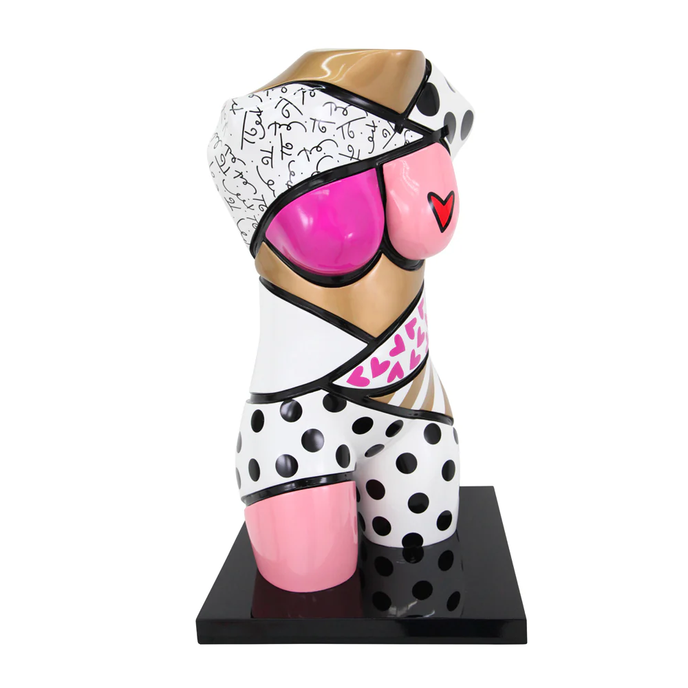 Classic Pink Torso - Limited Edition Sculpture - Image 2