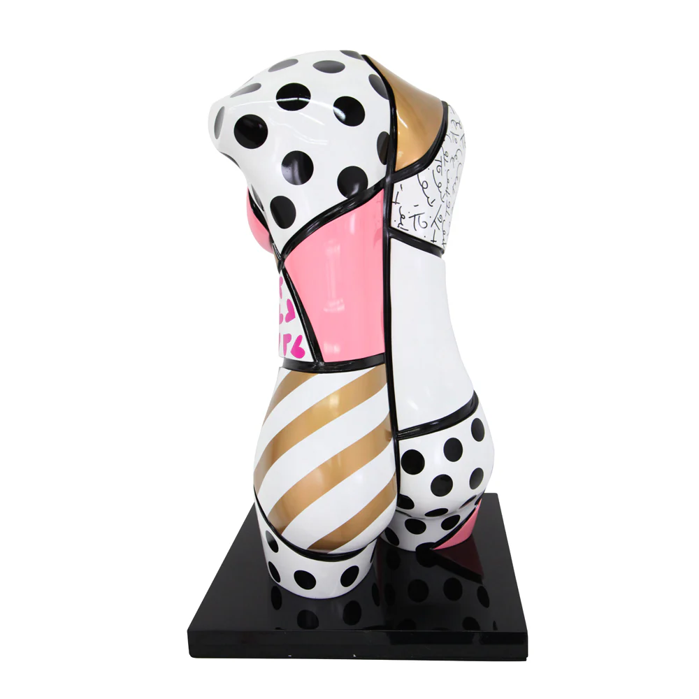 Classic Pink Torso - Limited Edition Sculpture - Image 3