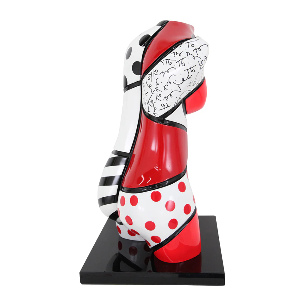 Classic Red Torso - Limited Edition Sculpture - Image 4
