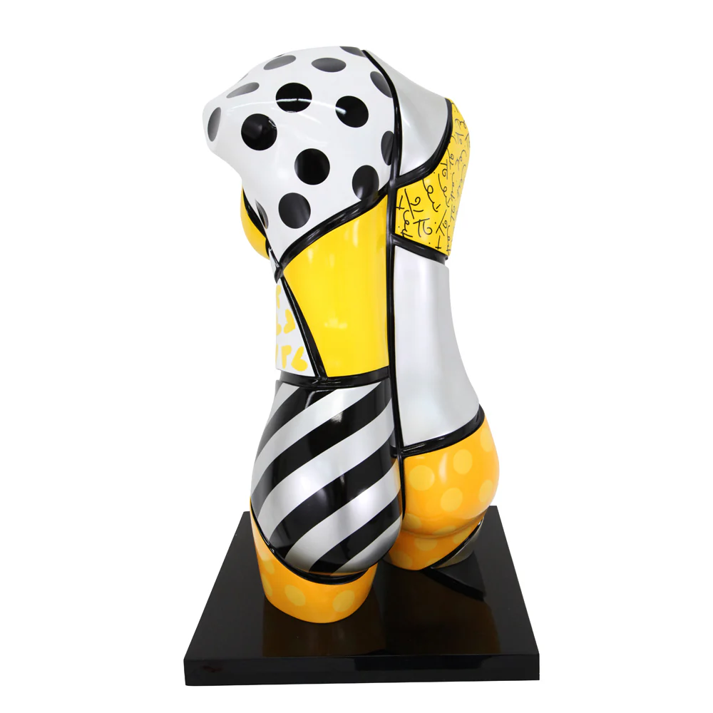 Classic Yellow Torso - Limited Edition Sculpture - Image 3