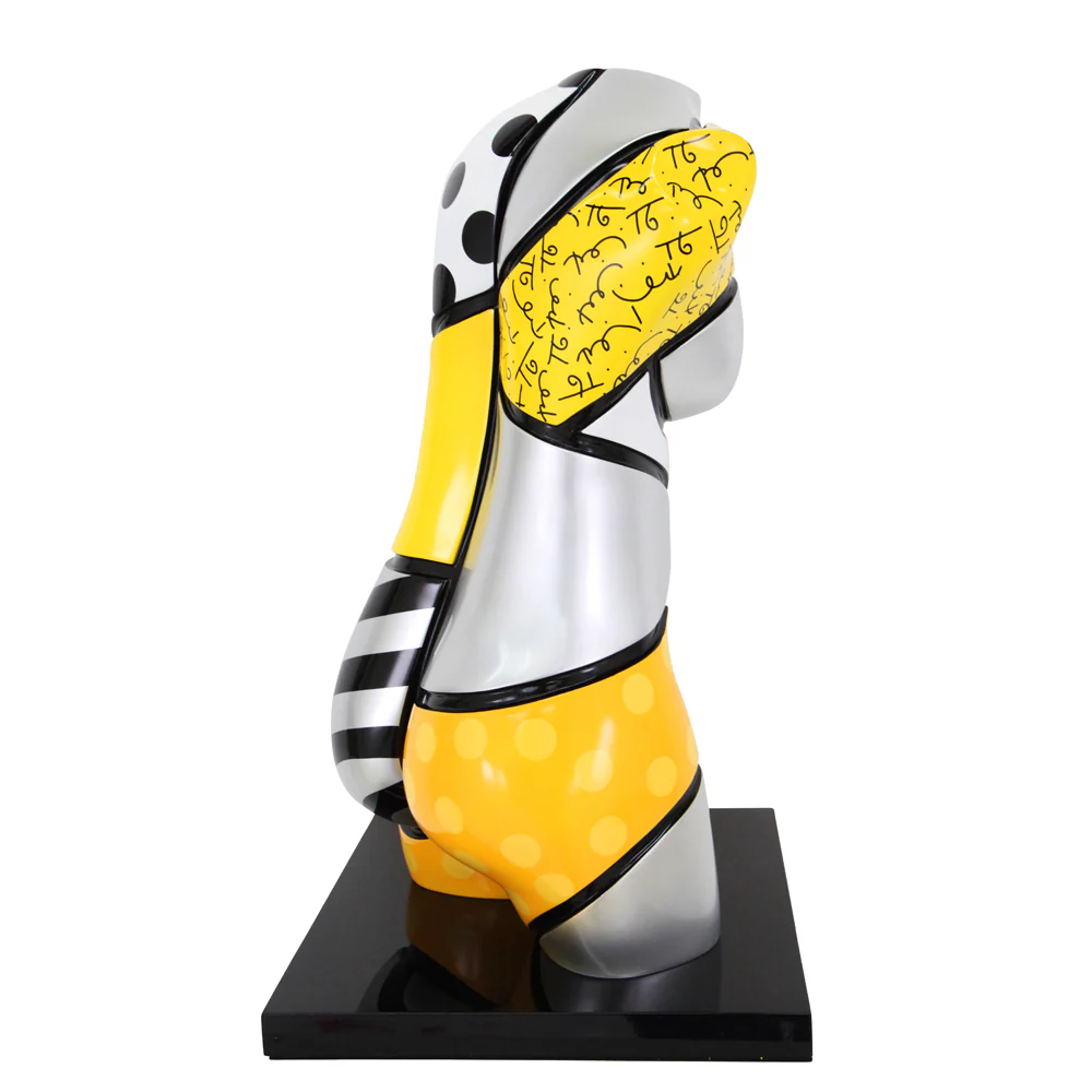 Classic Yellow Torso - Limited Edition Sculpture - Image 4