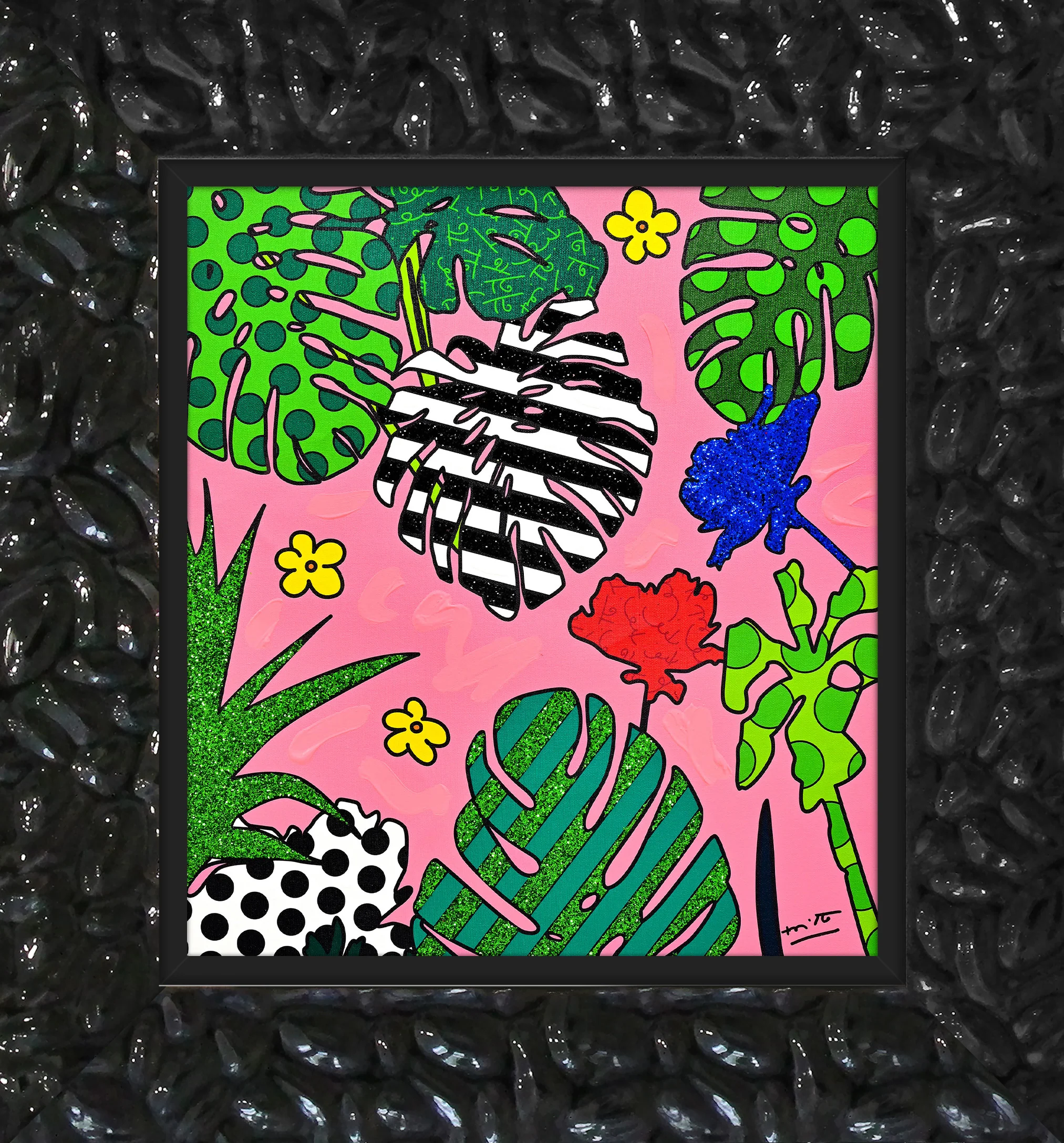 Tropicalia - Mixed Media Original - Image 10
