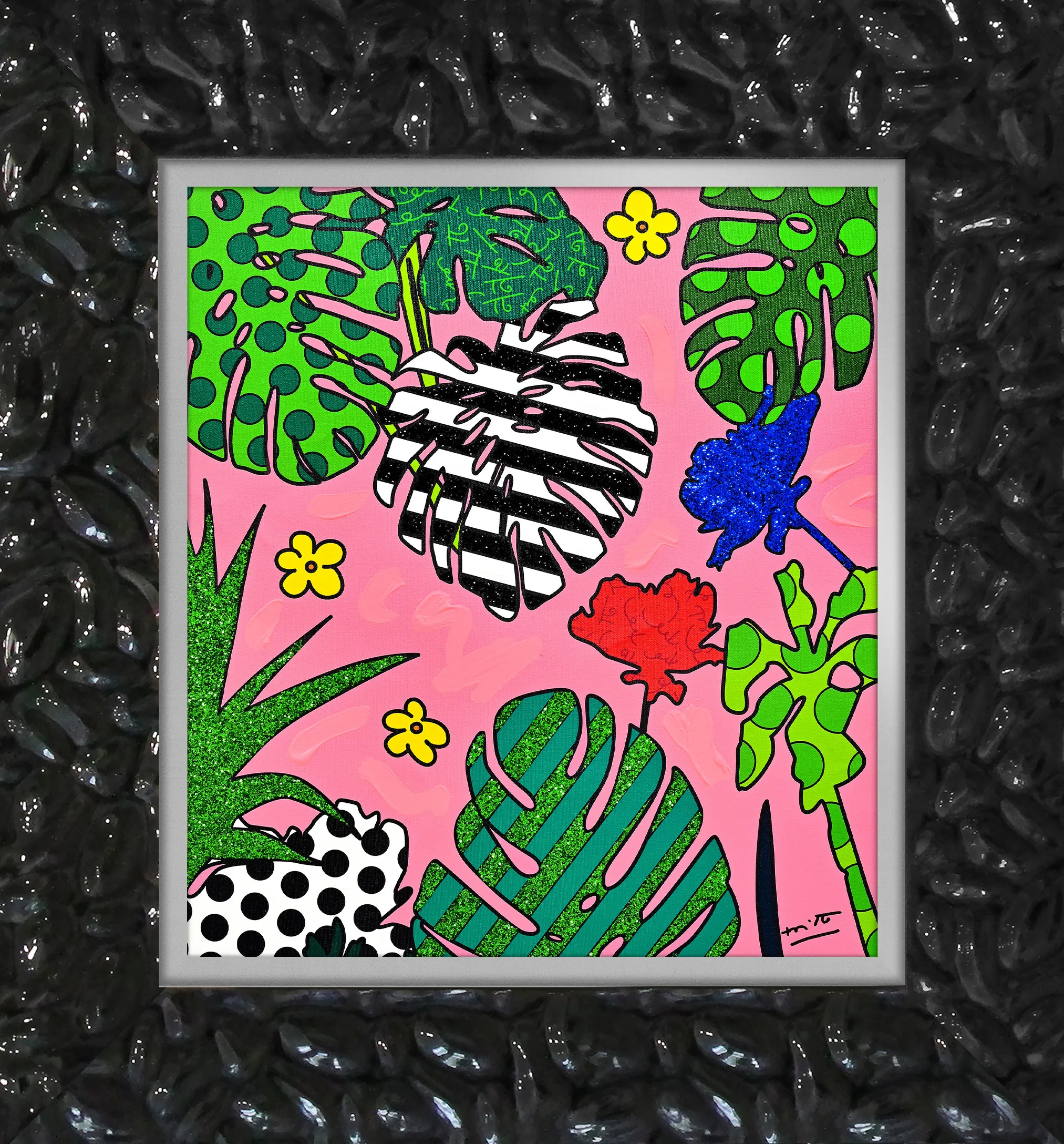 Tropicalia - Mixed Media Original - Image 11