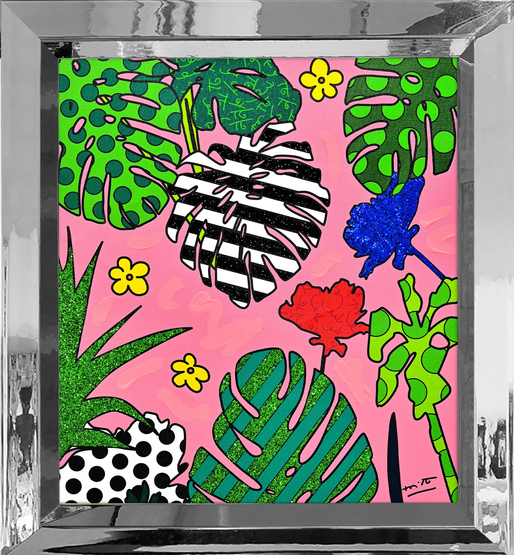 Tropicalia - Mixed Media Original - Image 12