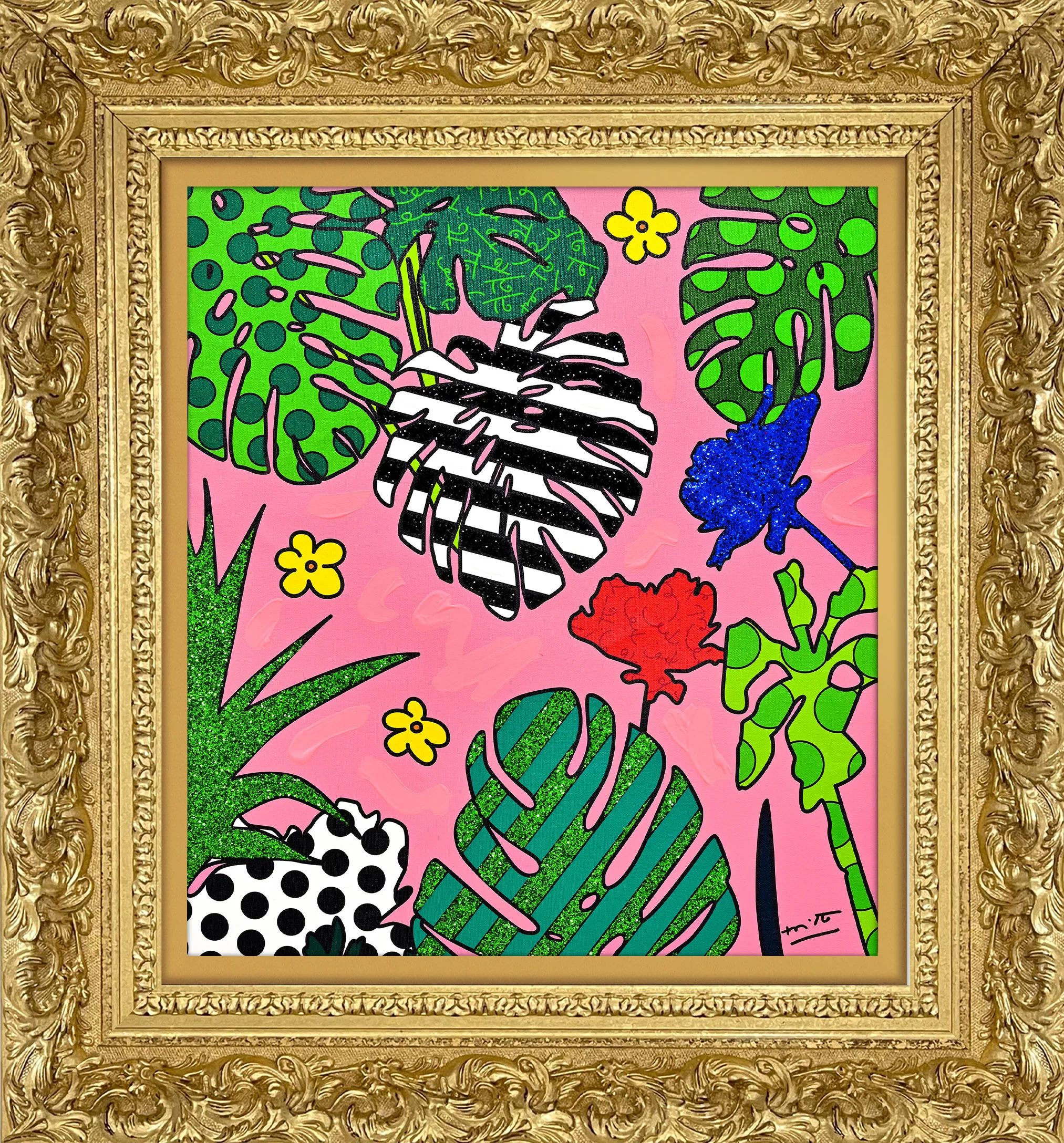 Tropicalia - Mixed Media Original - Image 13