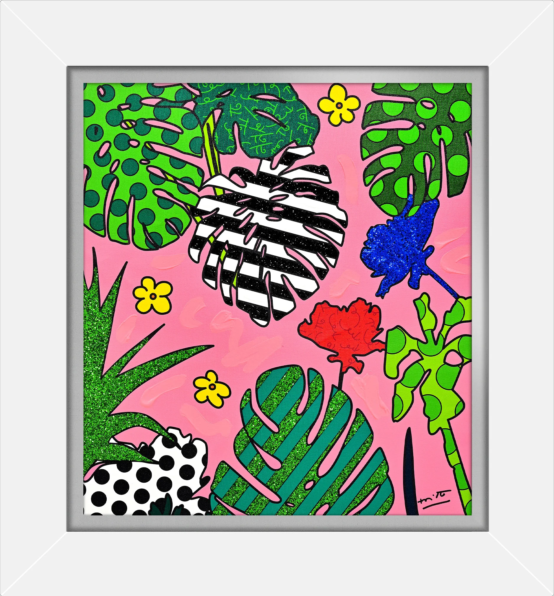 Tropicalia - Mixed Media Original - Image 16
