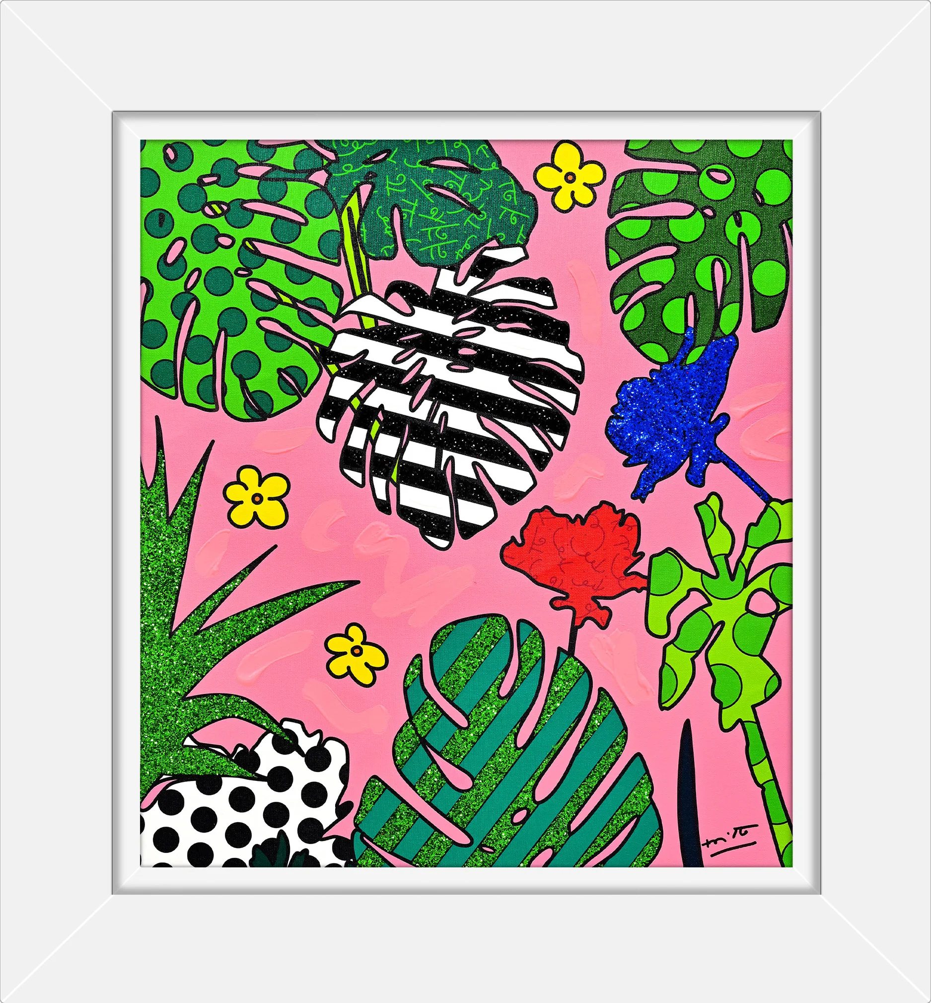 Tropicalia - Mixed Media Original - Image 17