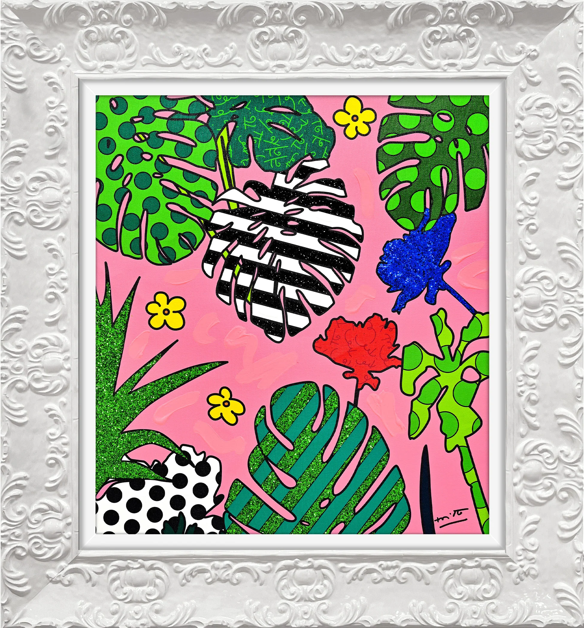 Tropicalia - Mixed Media Original - Image 19