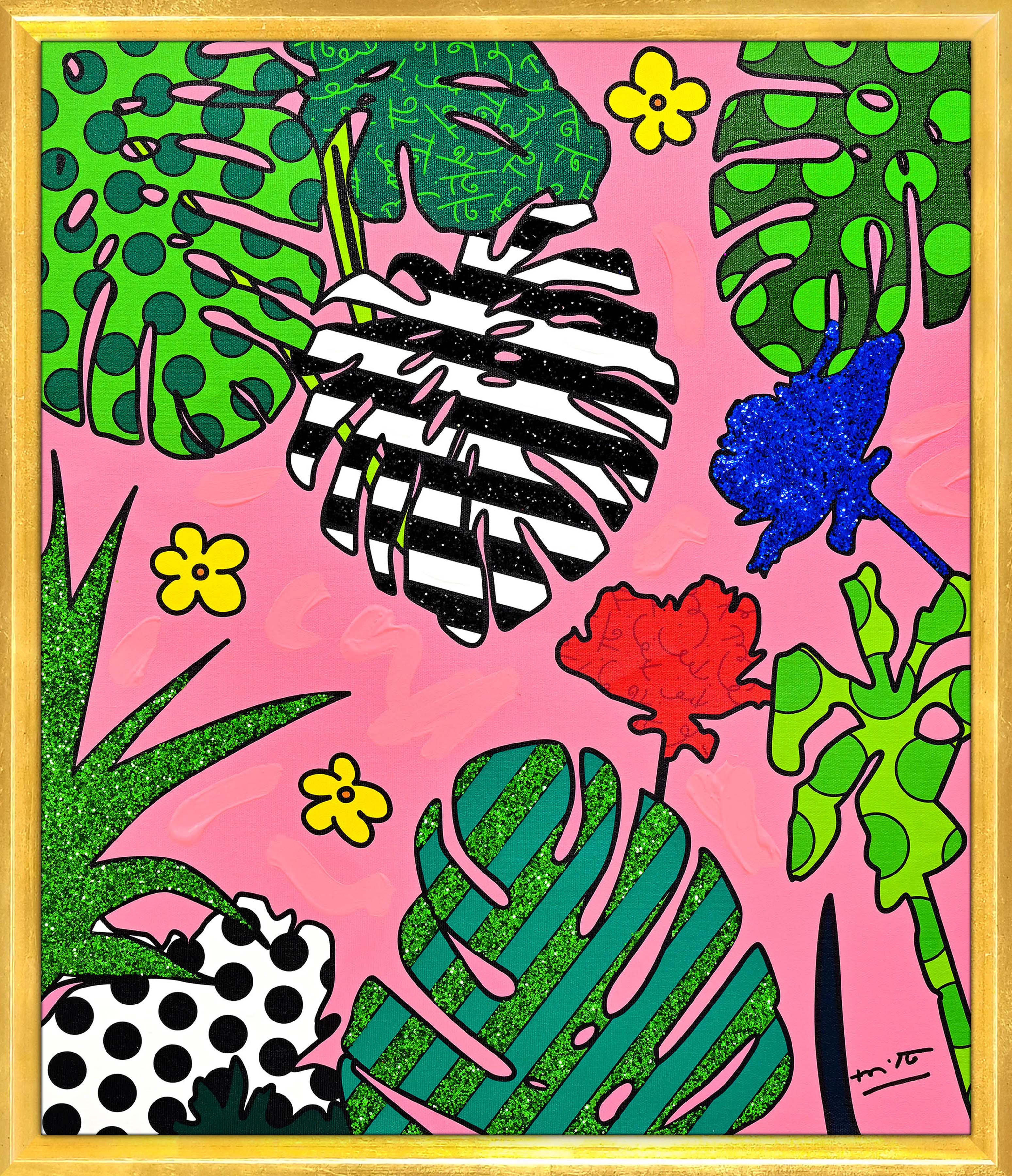 Tropicalia - Mixed Media Original - Image 2