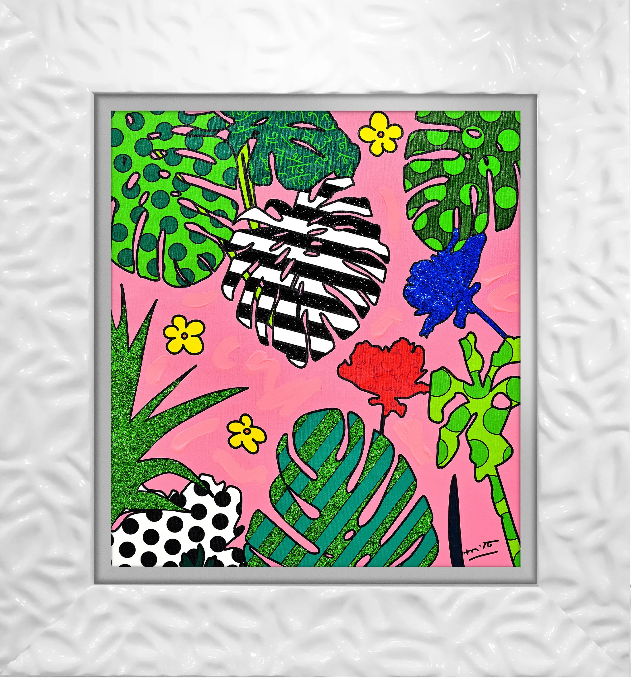 Tropicalia - Mixed Media Original - Image 20