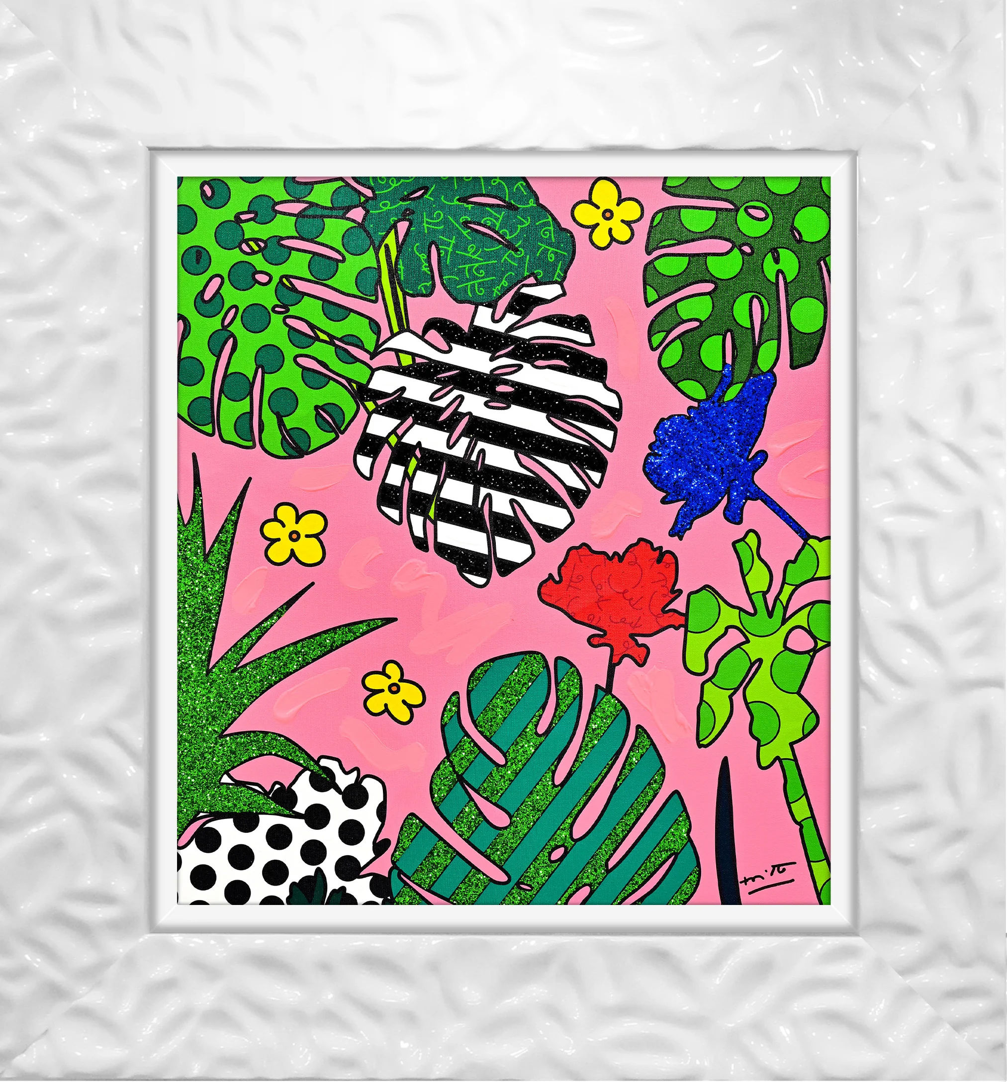 Tropicalia - Mixed Media Original - Image 21