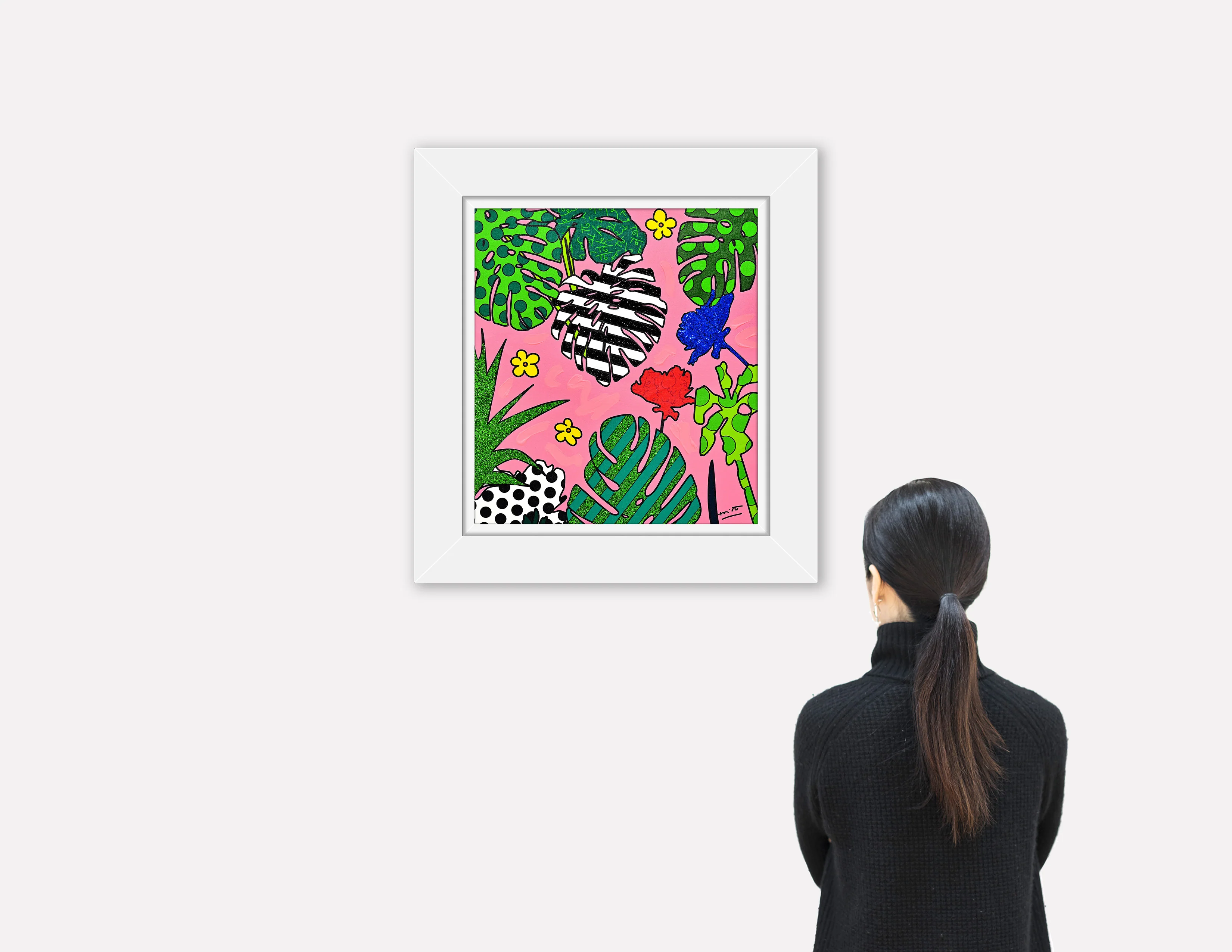 Tropicalia - Mixed Media Original - Image 4