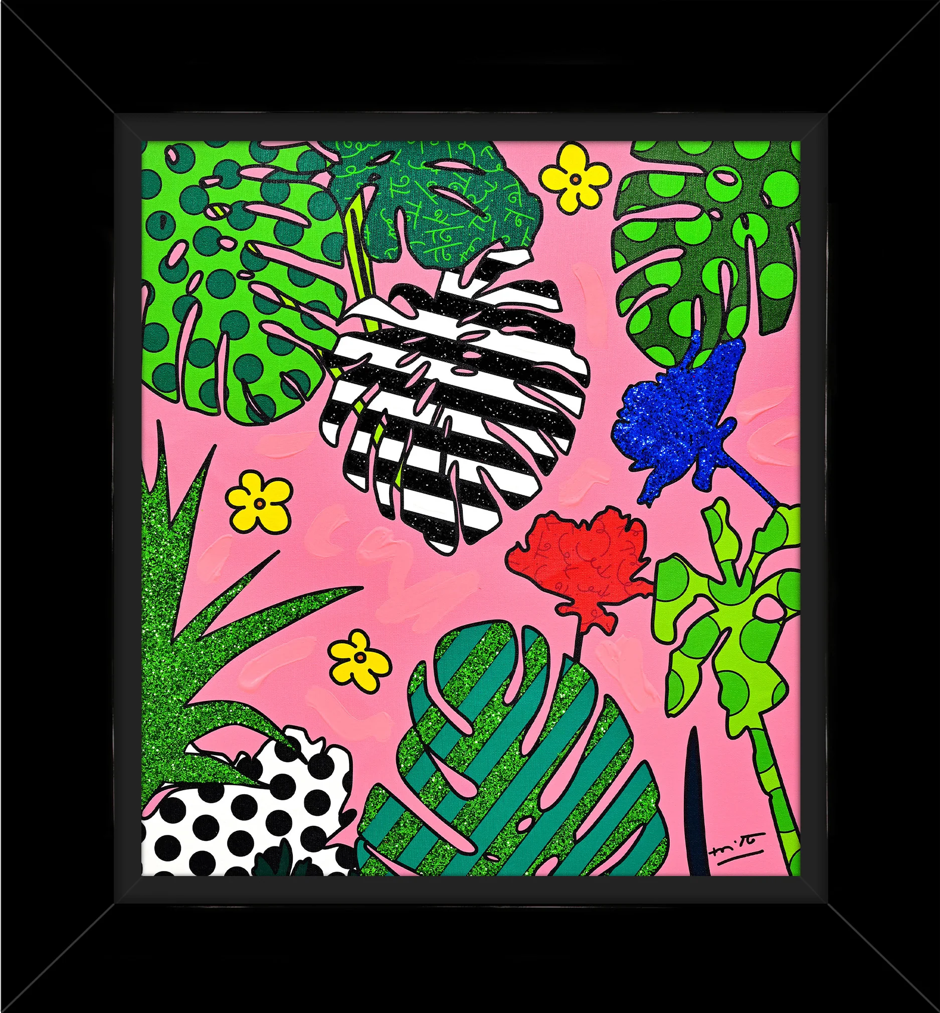 Tropicalia - Mixed Media Original - Image 6