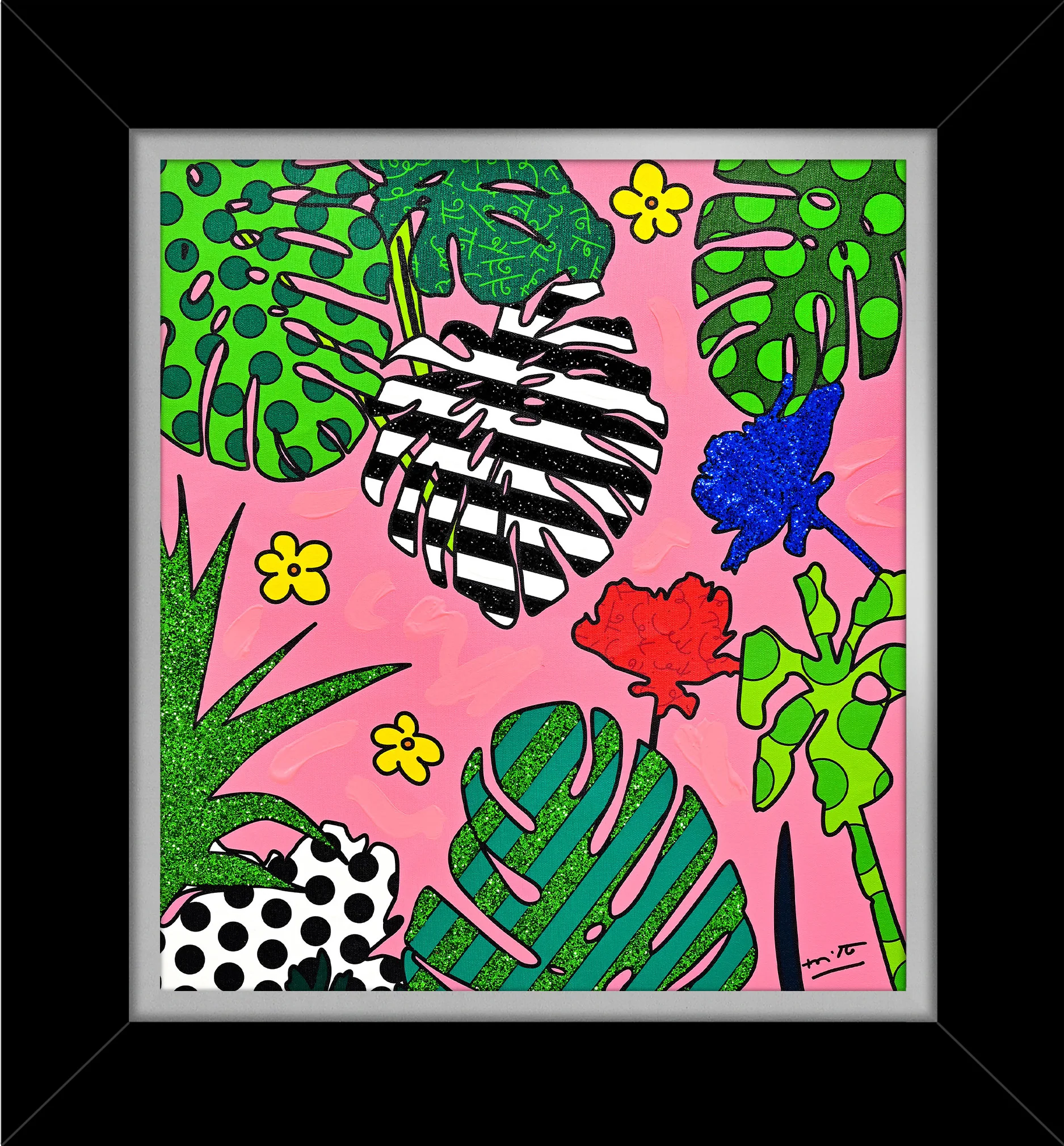 Tropicalia - Mixed Media Original - Image 7