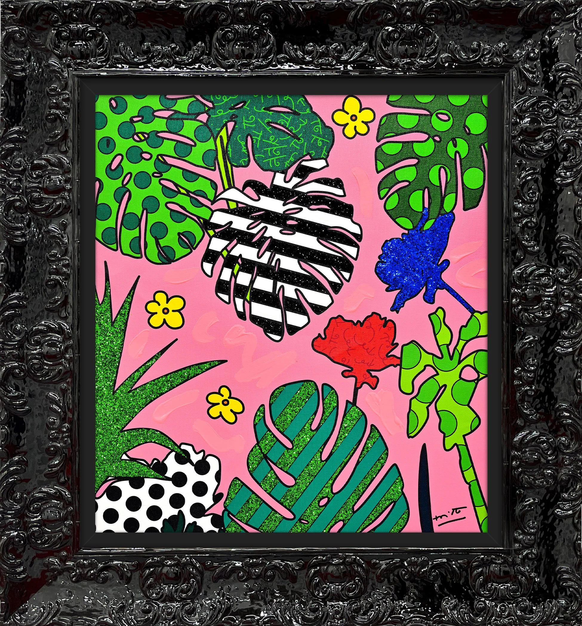 Tropicalia - Mixed Media Original - Image 8