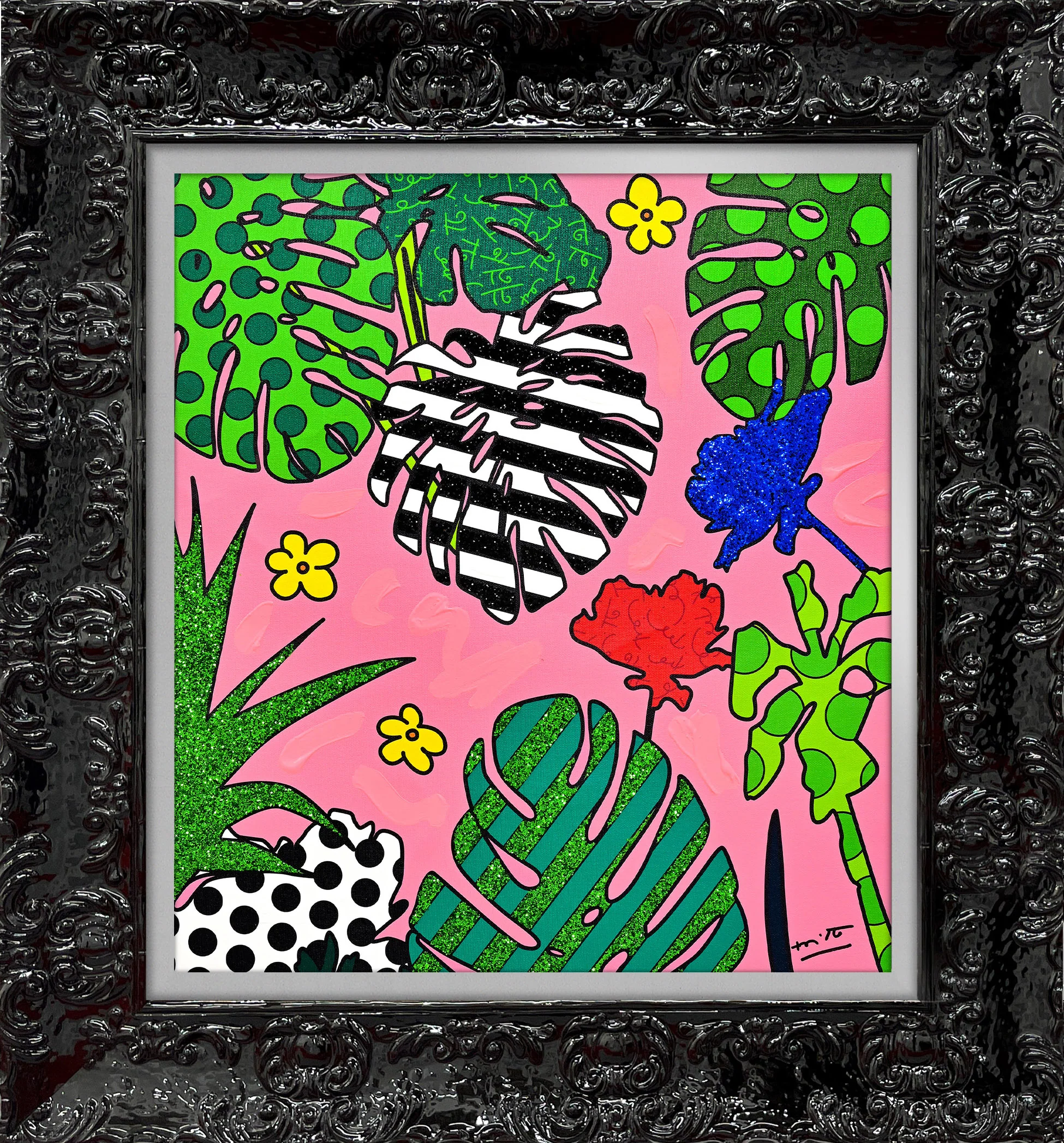 Tropicalia - Mixed Media Original - Image 9