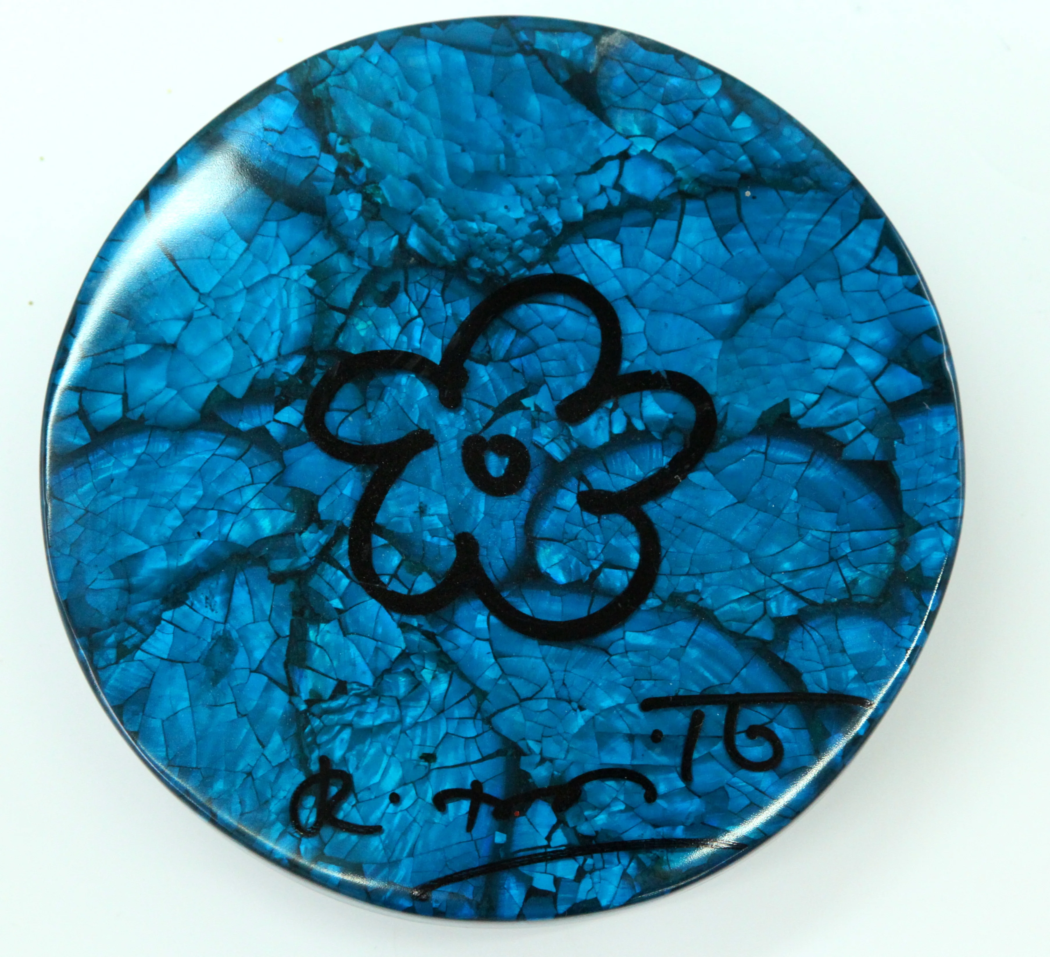 TRUE BLUE - Original Object Art