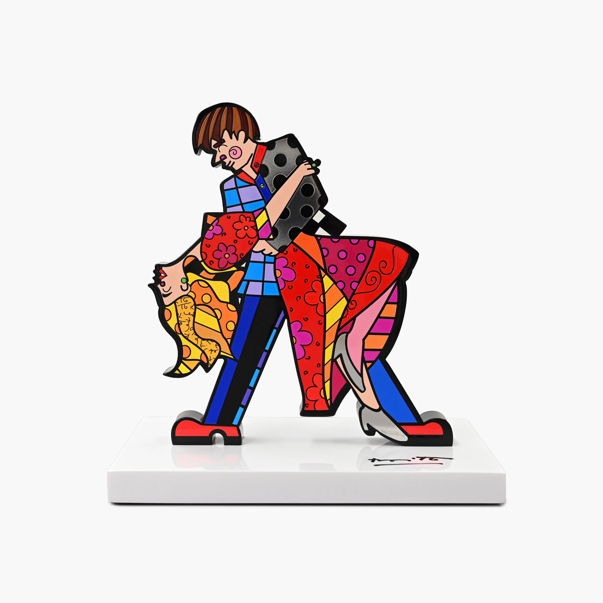 True Love (White Base) - Limited Edition Sculpture