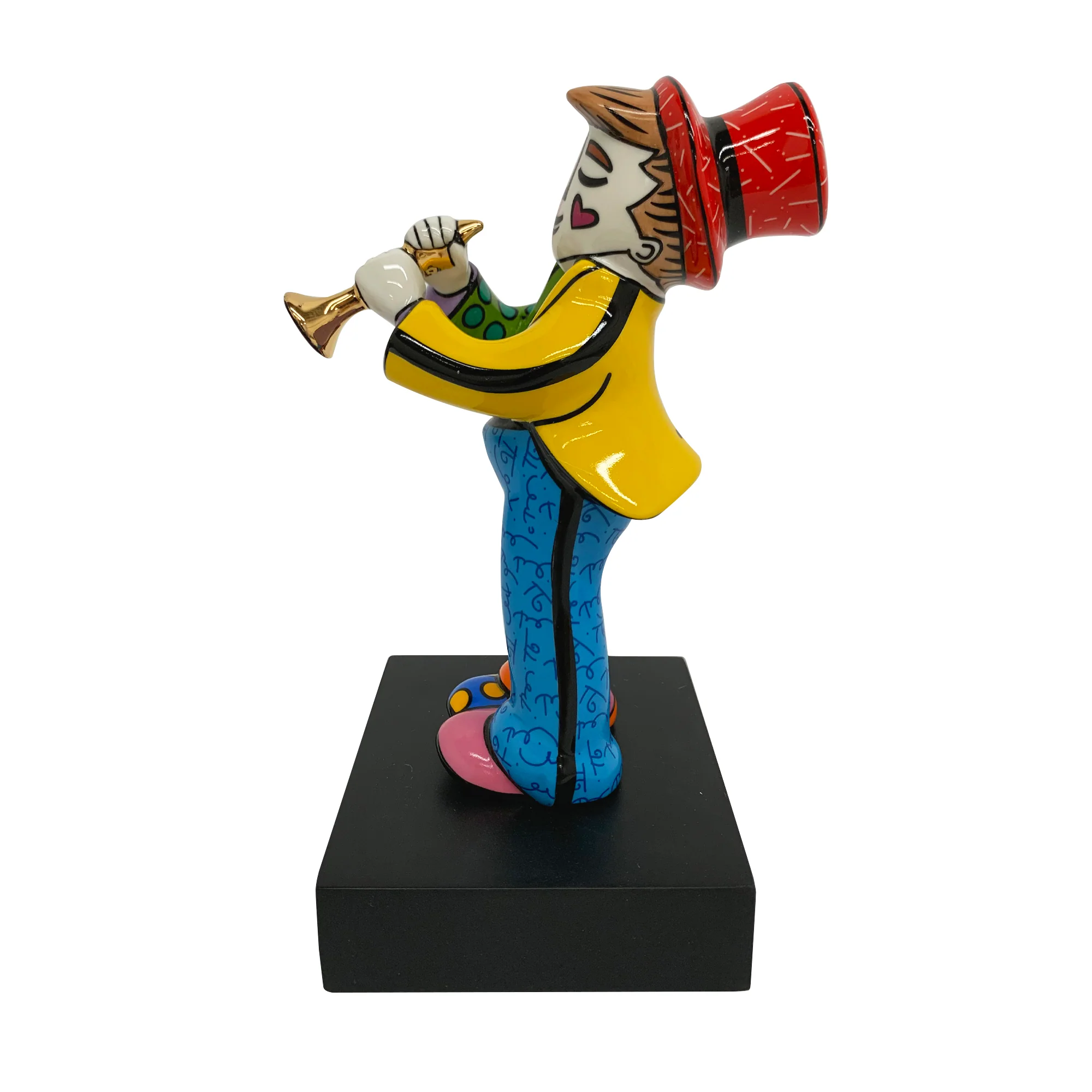 Trumpeter - Britto Small Fine Porcelain - Image 5