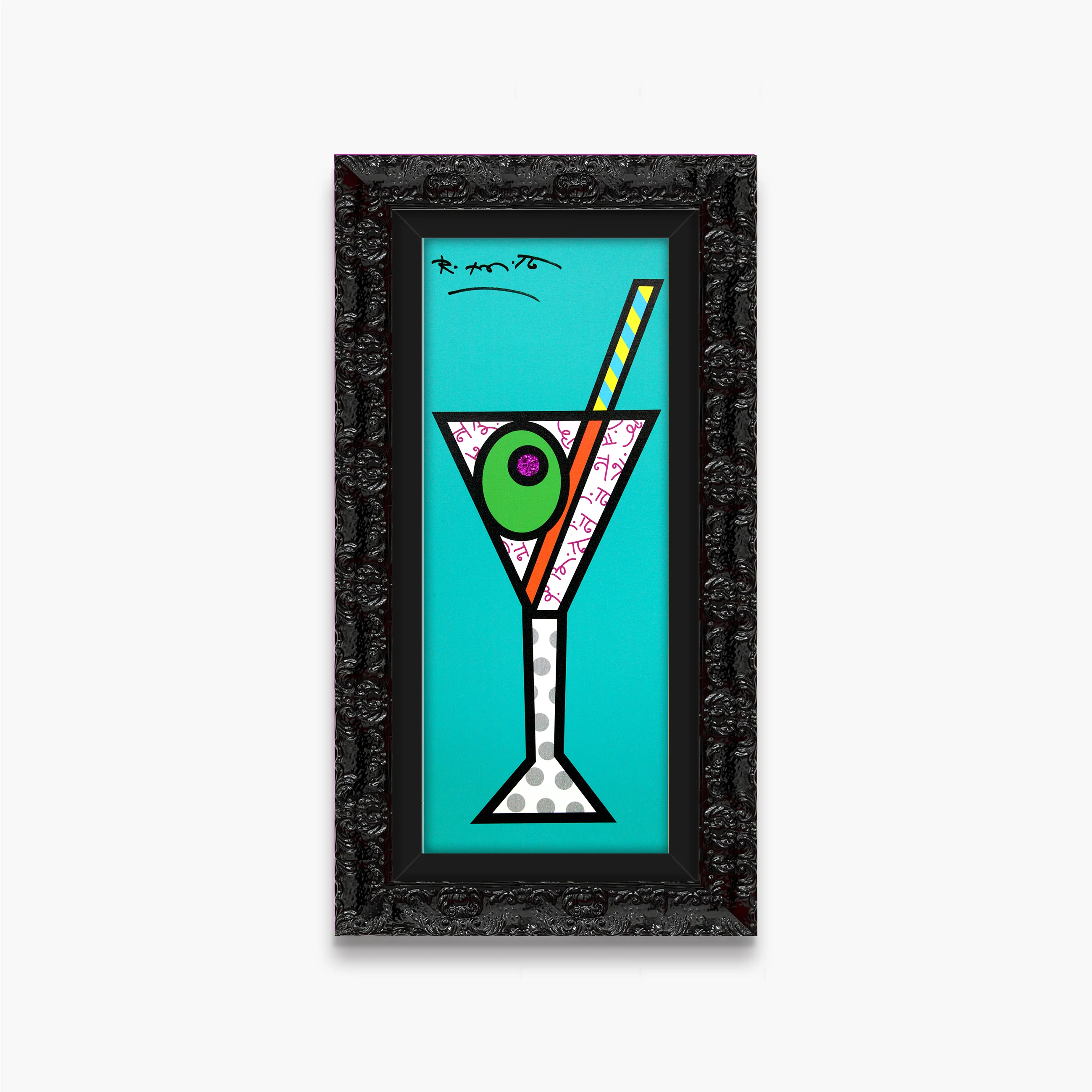 Turquoise Martini - Limited Edition Print - Image 10