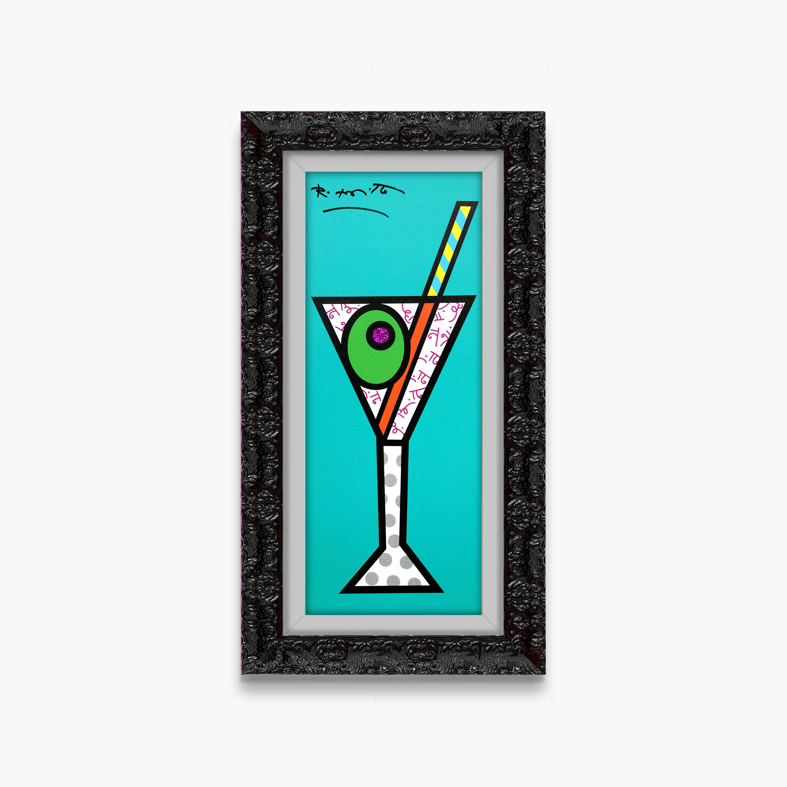 Turquoise Martini - Limited Edition Print - Image 11