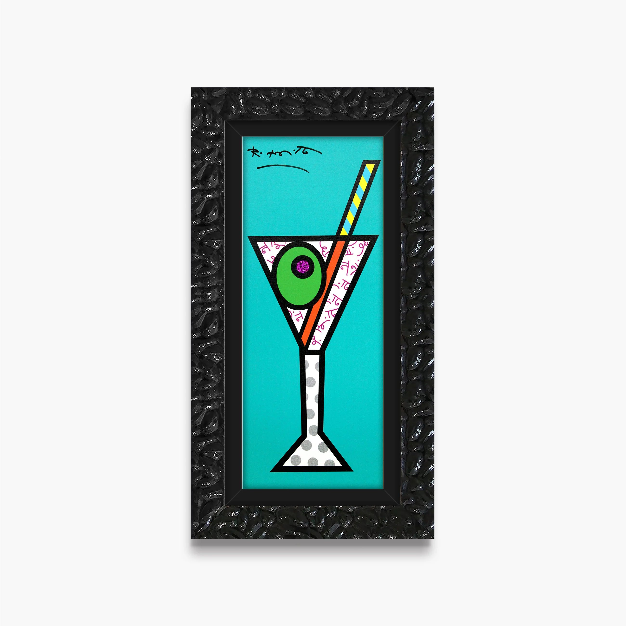 Turquoise Martini - Limited Edition Print - Image 12
