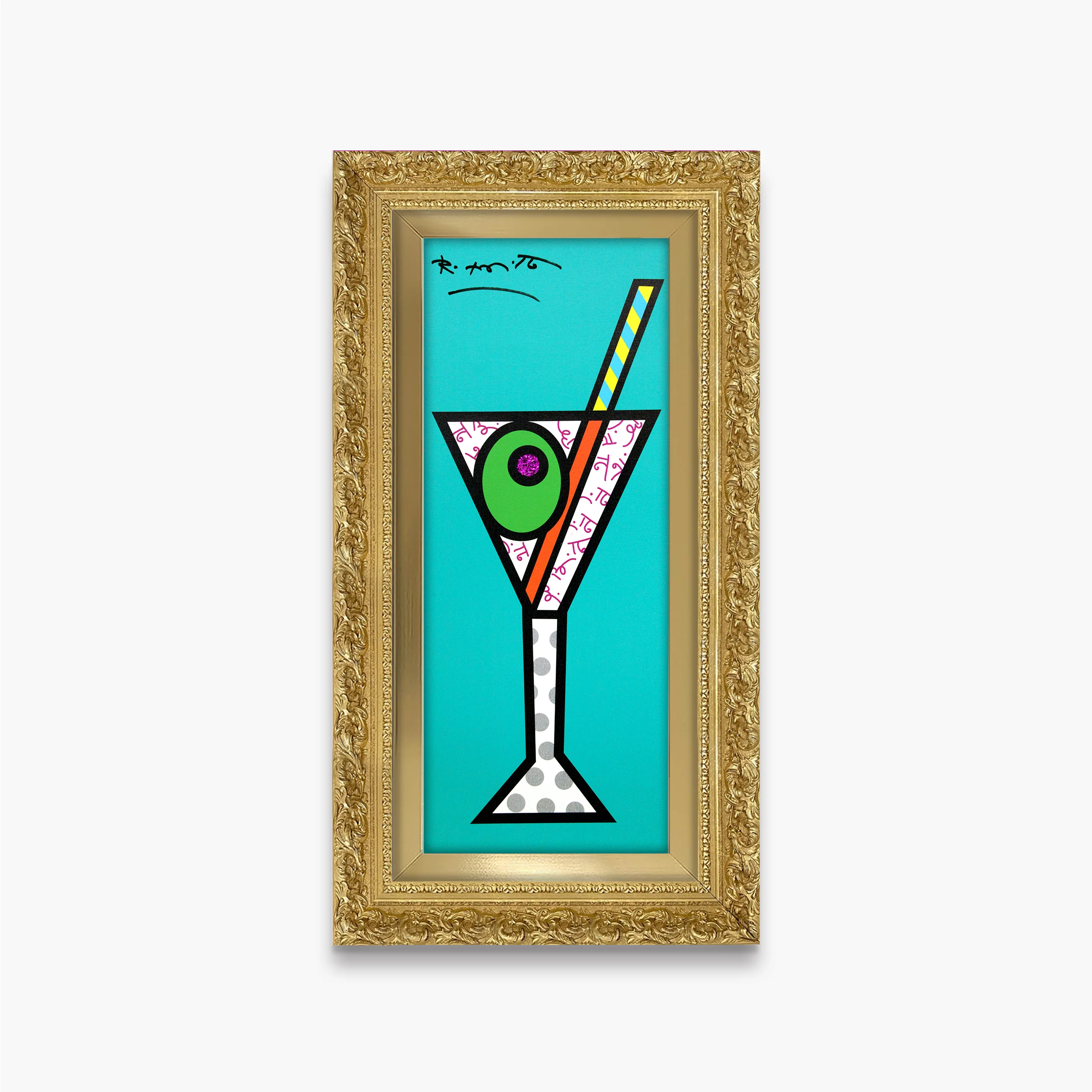 Turquoise Martini - Limited Edition Print - Image 15
