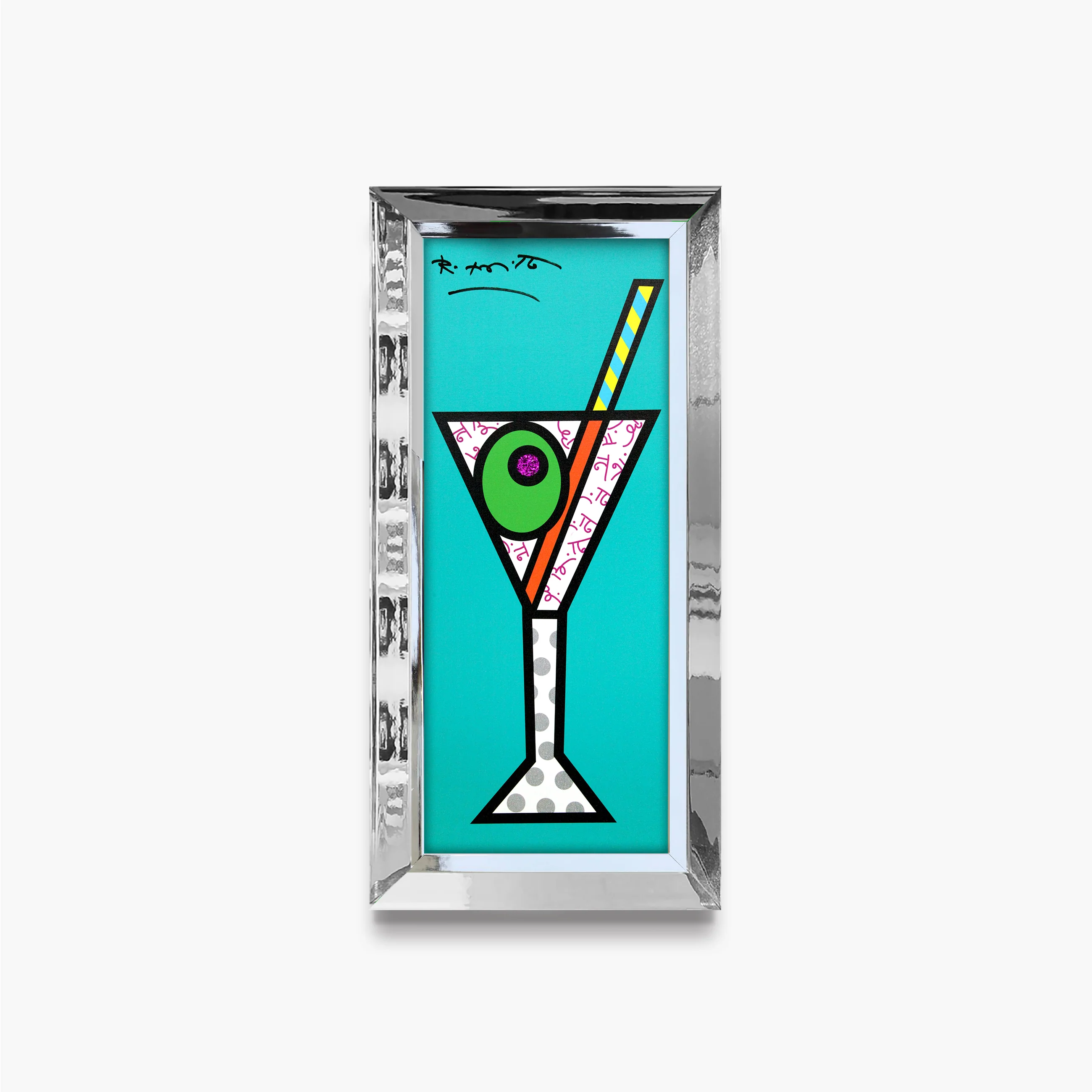 Turquoise Martini - Limited Edition Print - Image 17