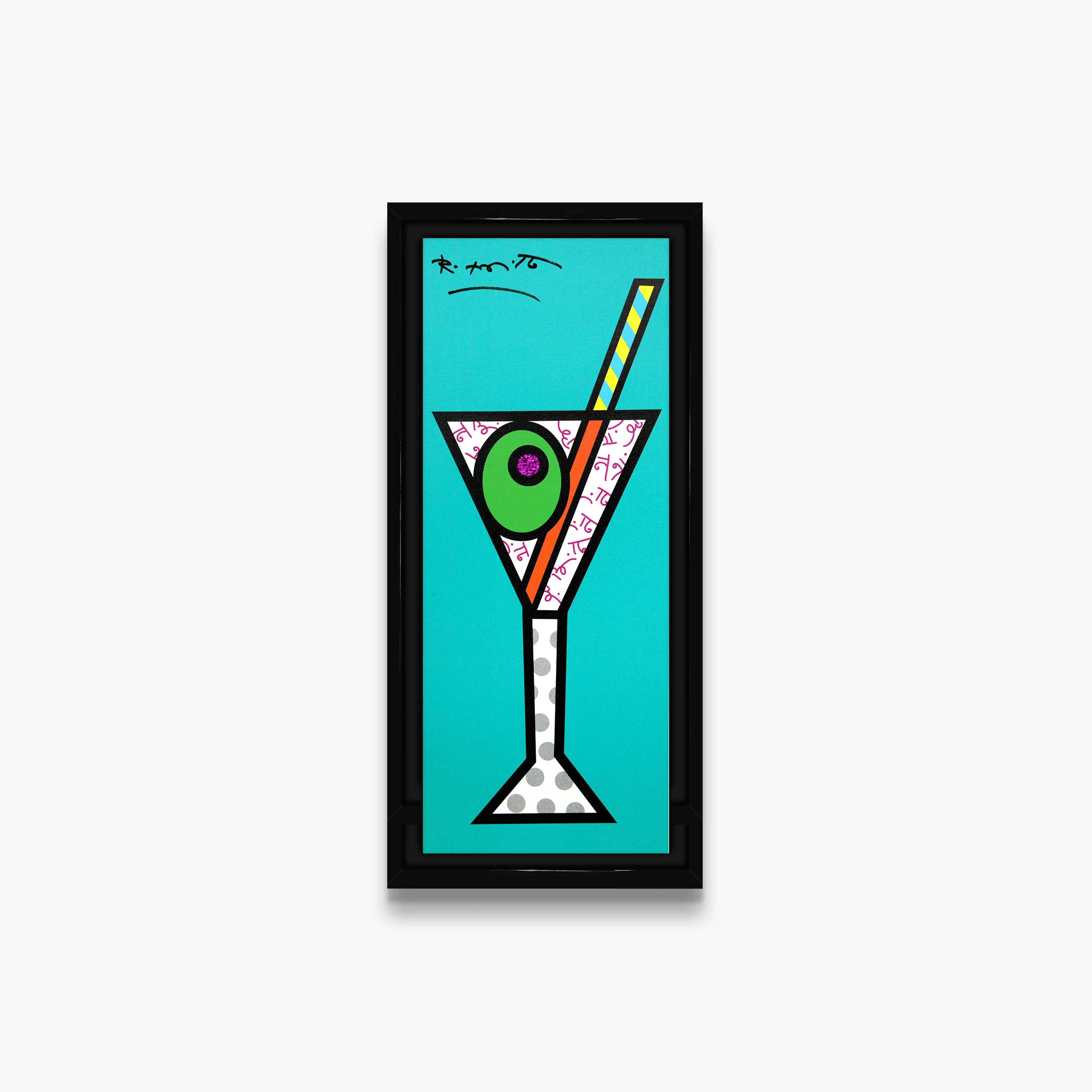 Turquoise Martini - Limited Edition Print - Image 18