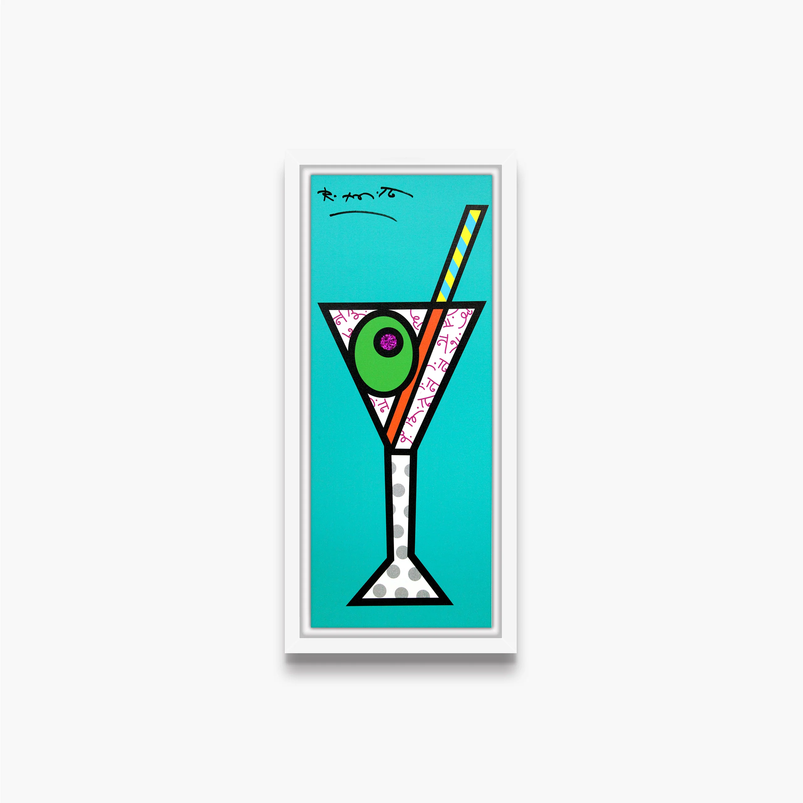 Turquoise Martini - Limited Edition Print - Image 19