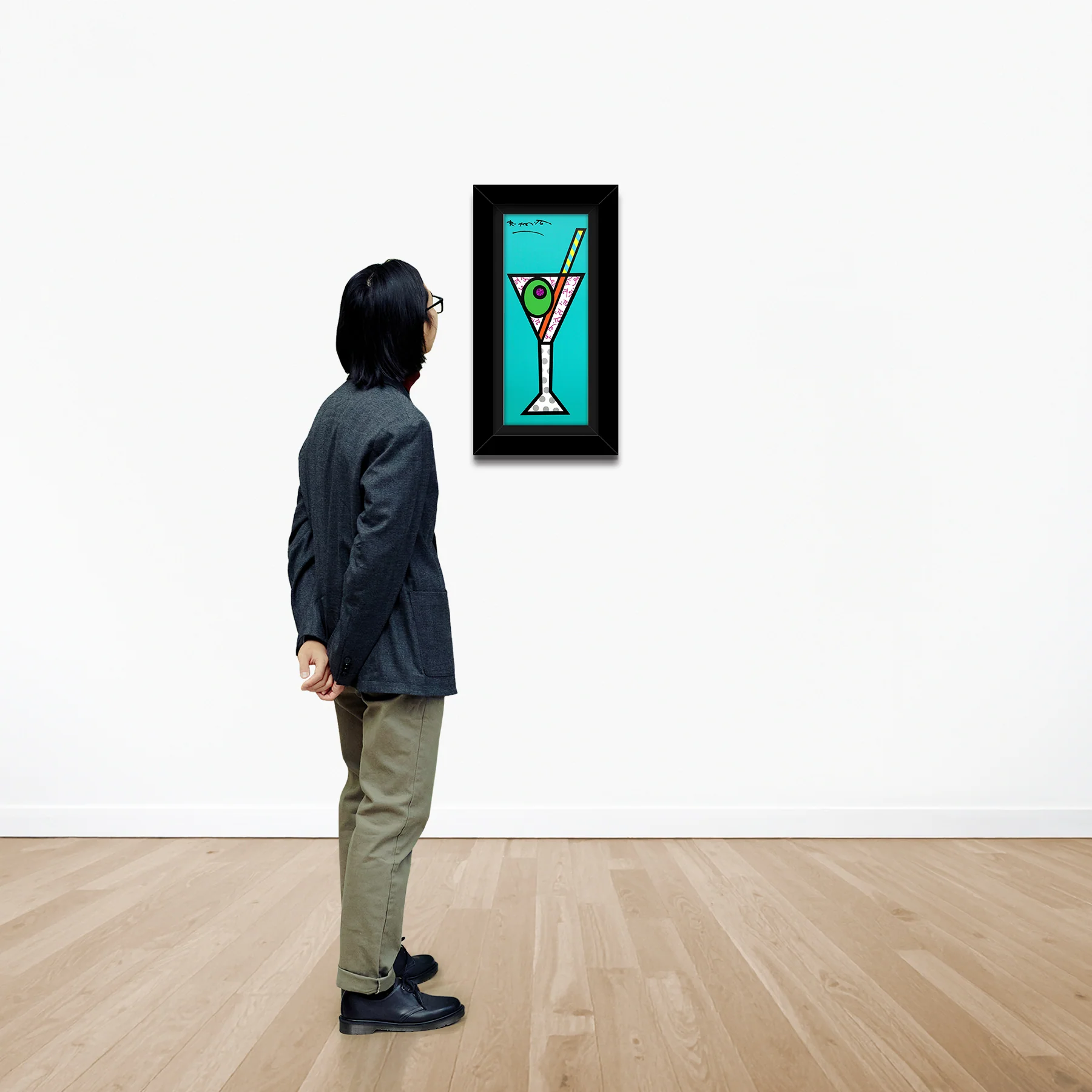 Turquoise Martini - Limited Edition Print - Image 2
