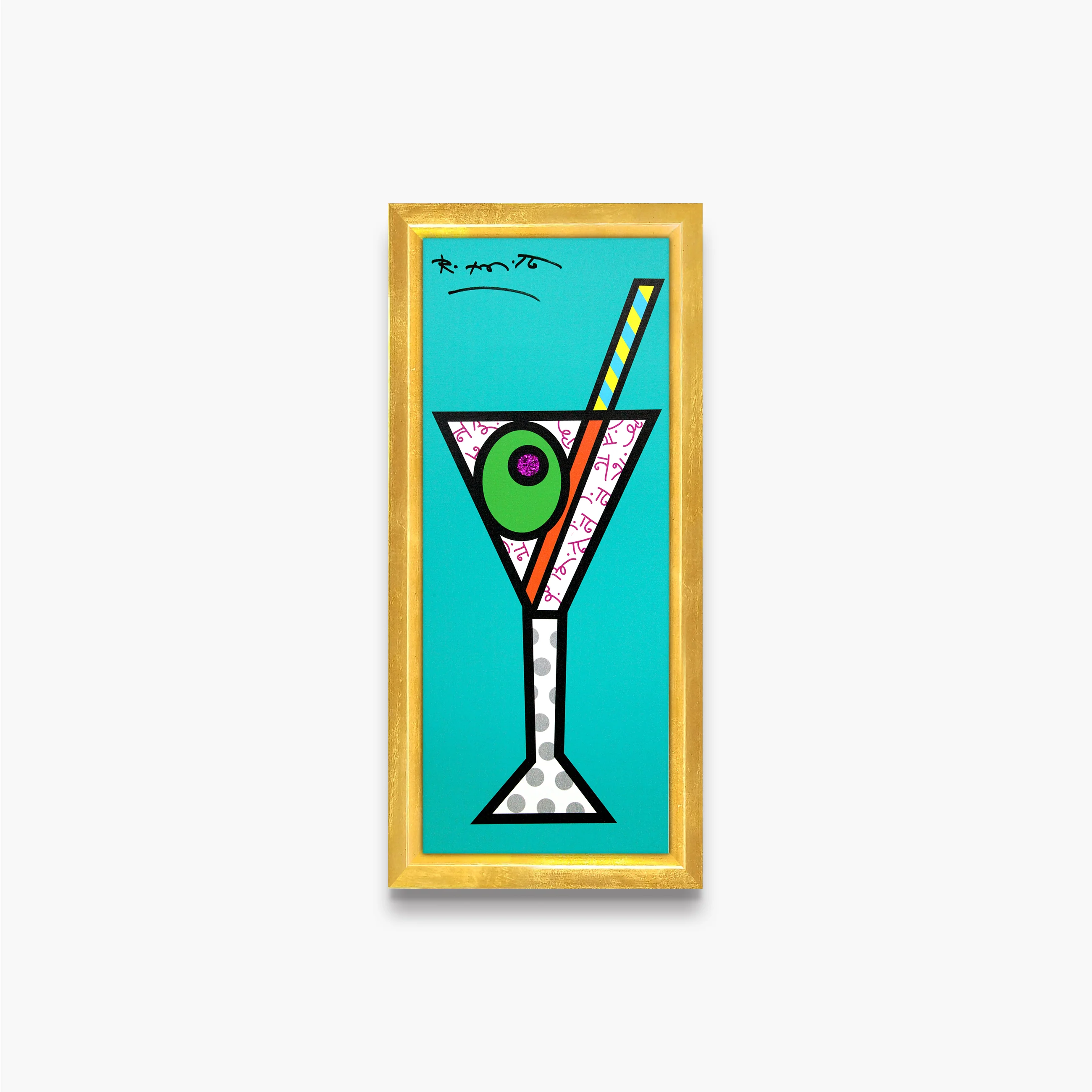 Turquoise Martini - Limited Edition Print - Image 20