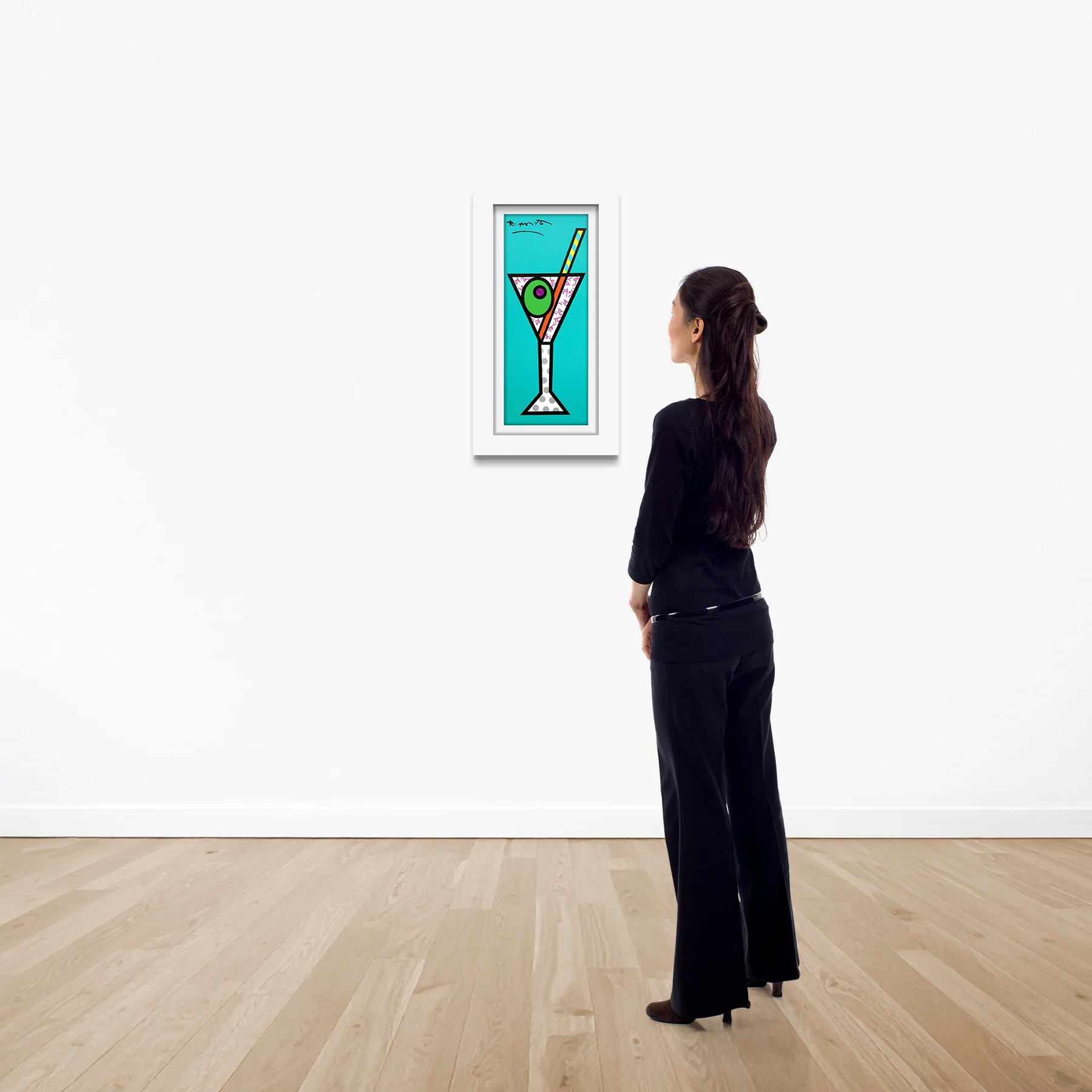 Turquoise Martini - Limited Edition Print - Image 3