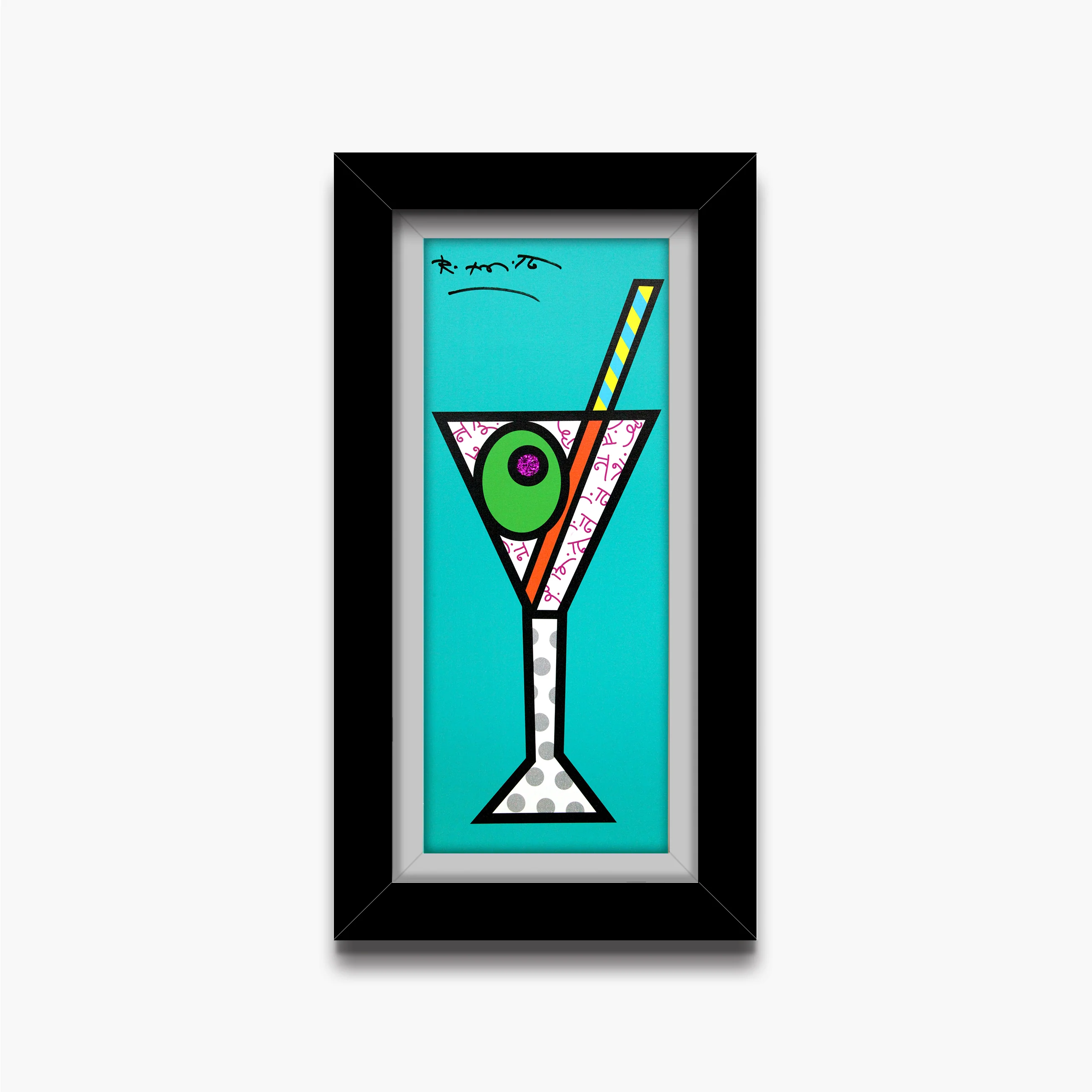 Turquoise Martini - Limited Edition Print - Image 4