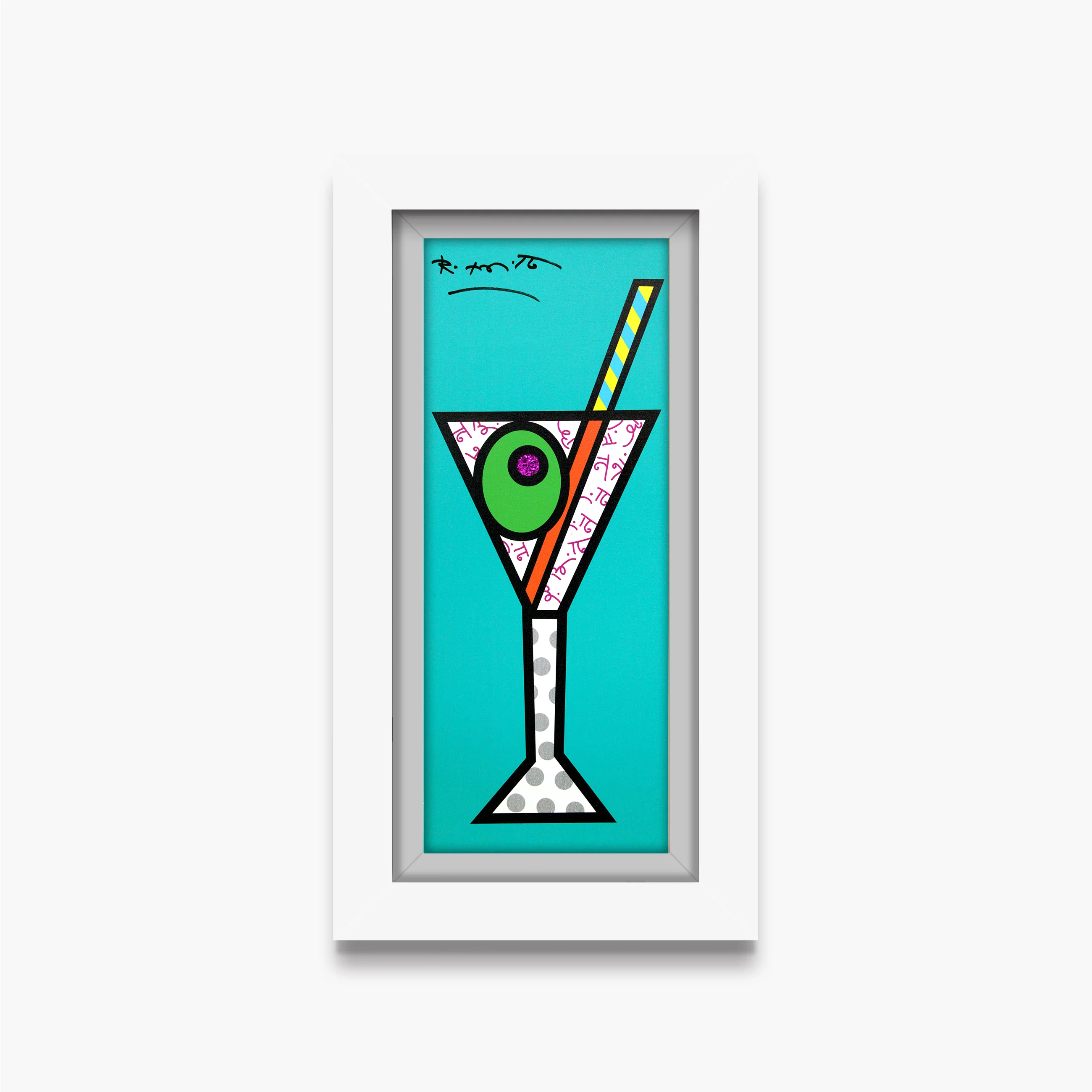 Turquoise Martini - Limited Edition Print - Image 5