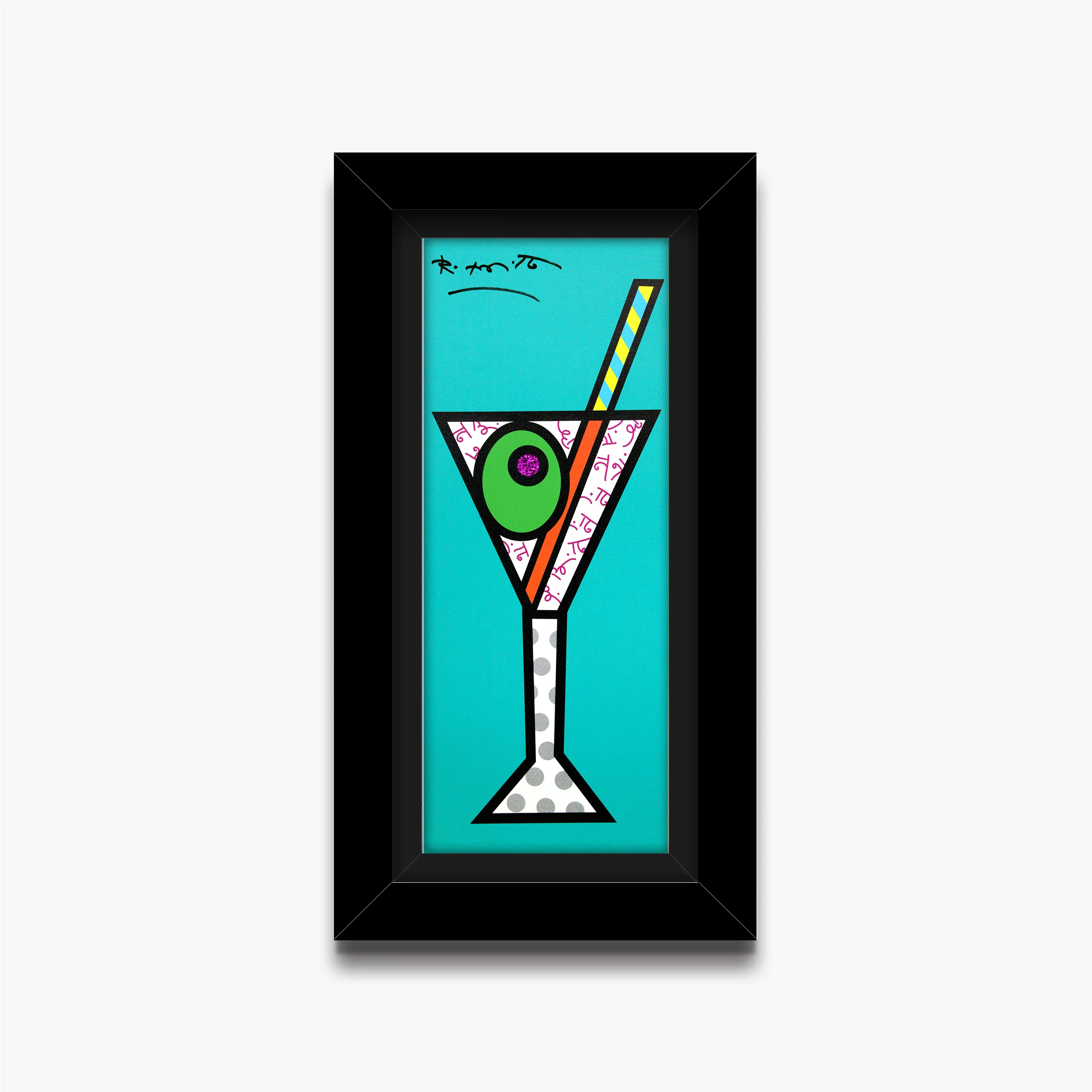 Turquoise Martini - Limited Edition Print - Image 6