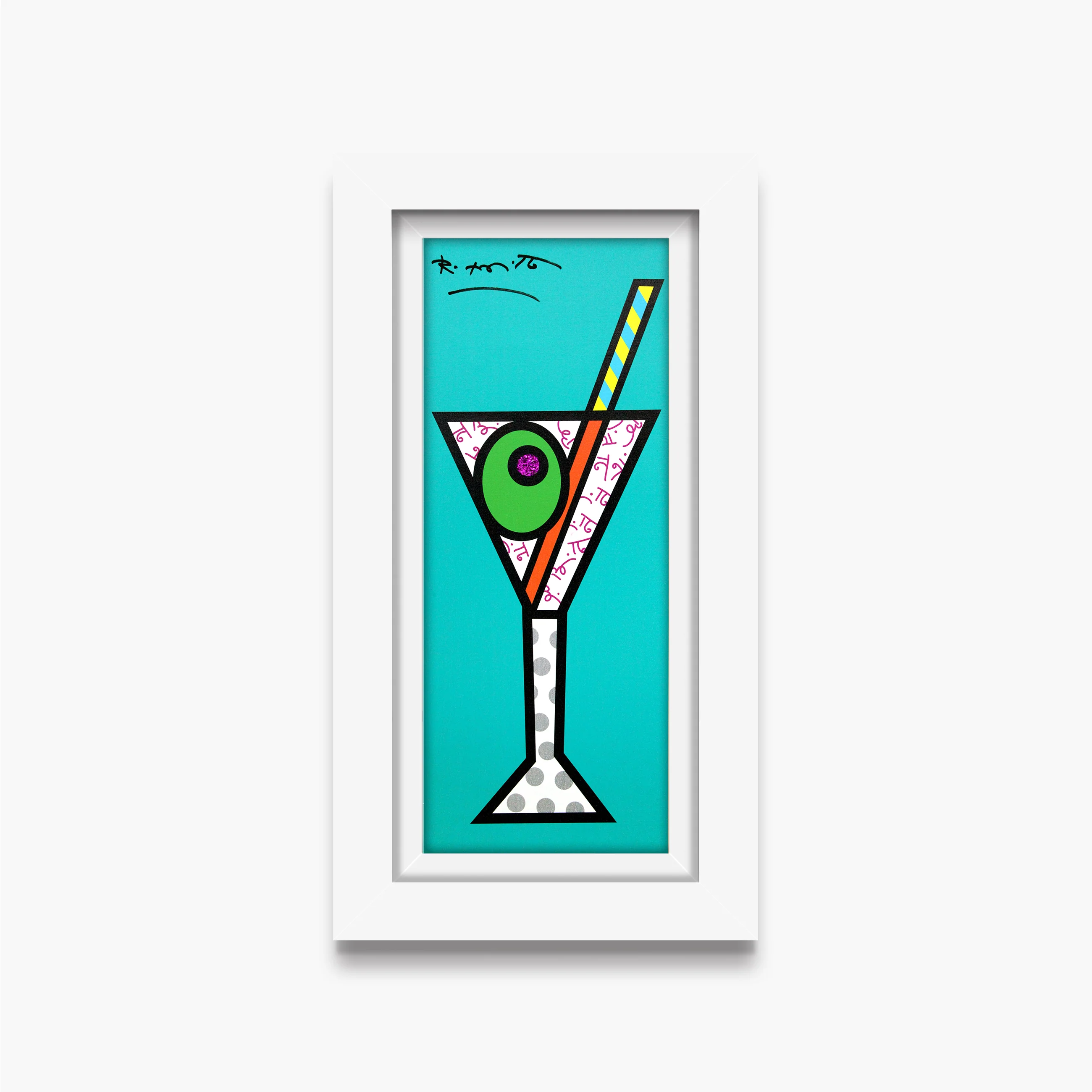 Turquoise Martini - Limited Edition Print - Image 7