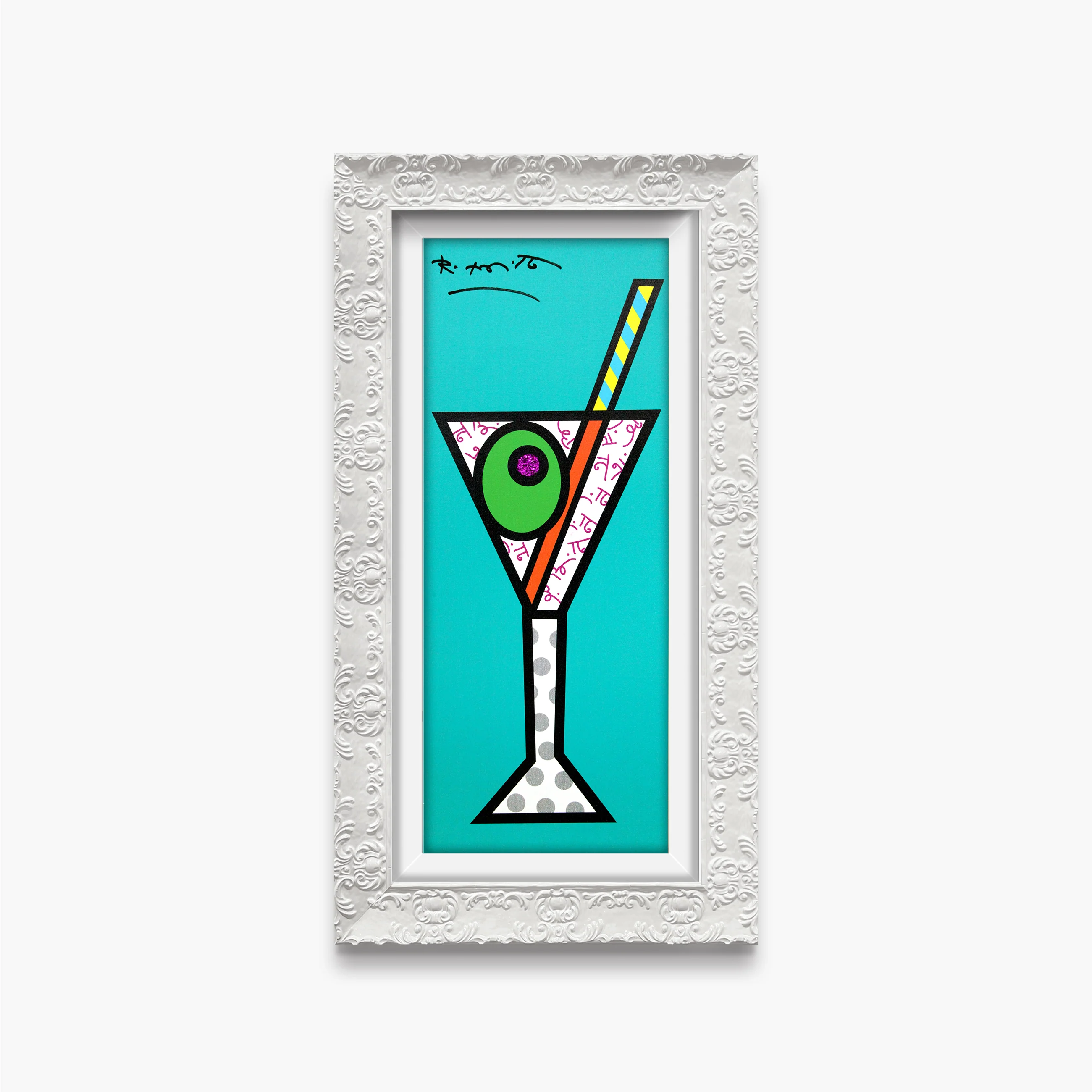Turquoise Martini - Limited Edition Print - Image 8