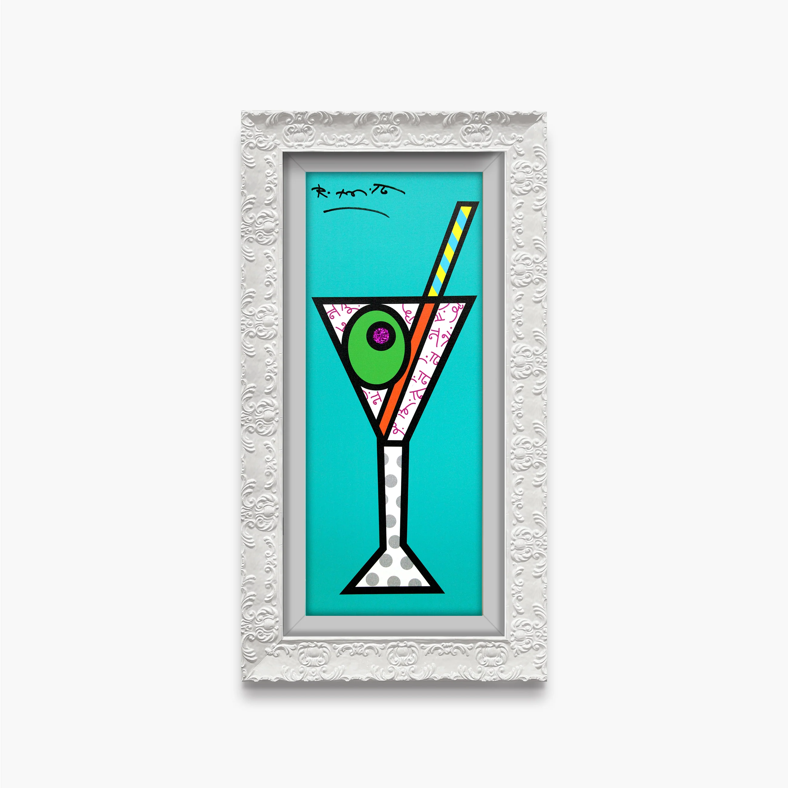 Turquoise Martini - Limited Edition Print - Image 9