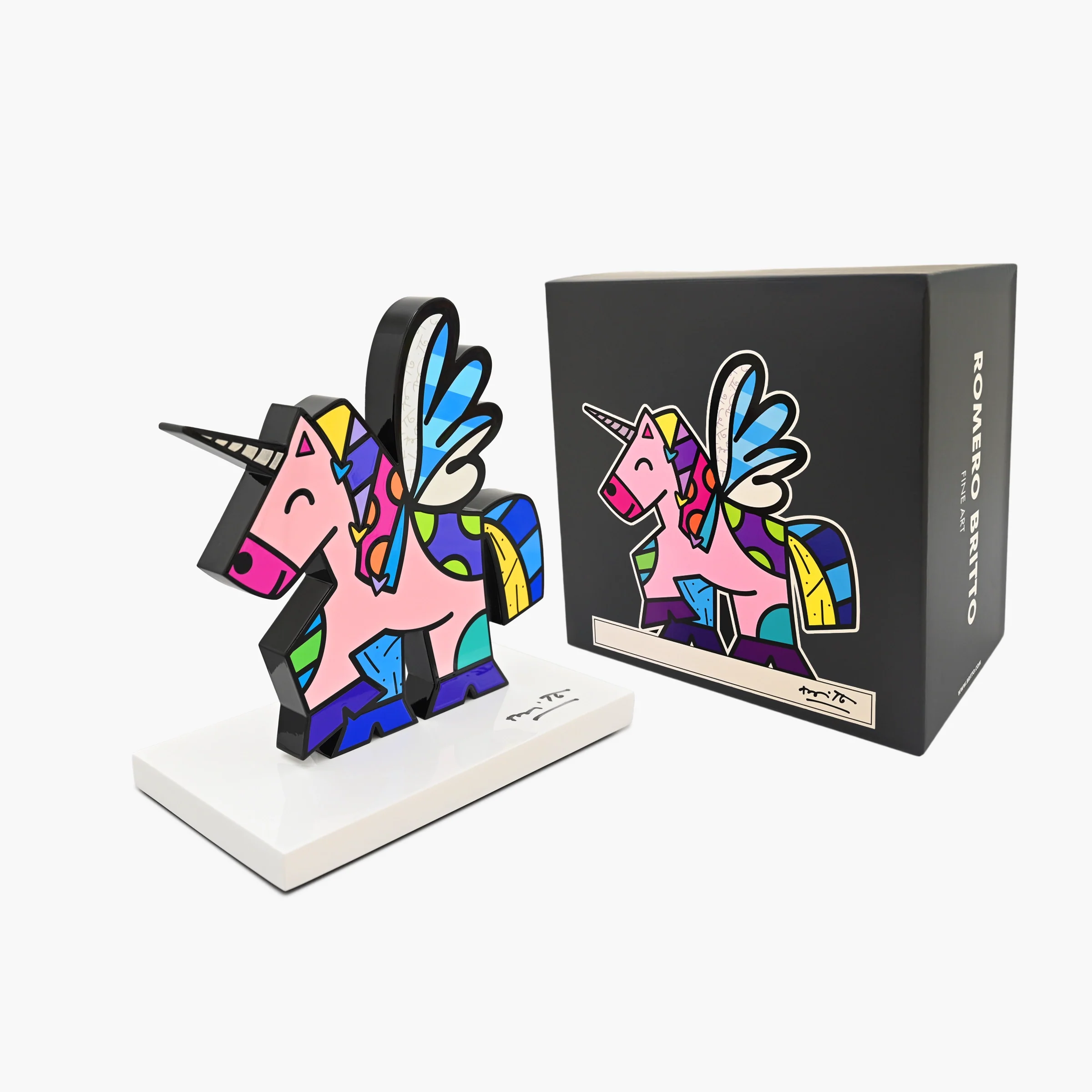 Unicorn (White Base) - Limited Edition Sculpture - Image 4