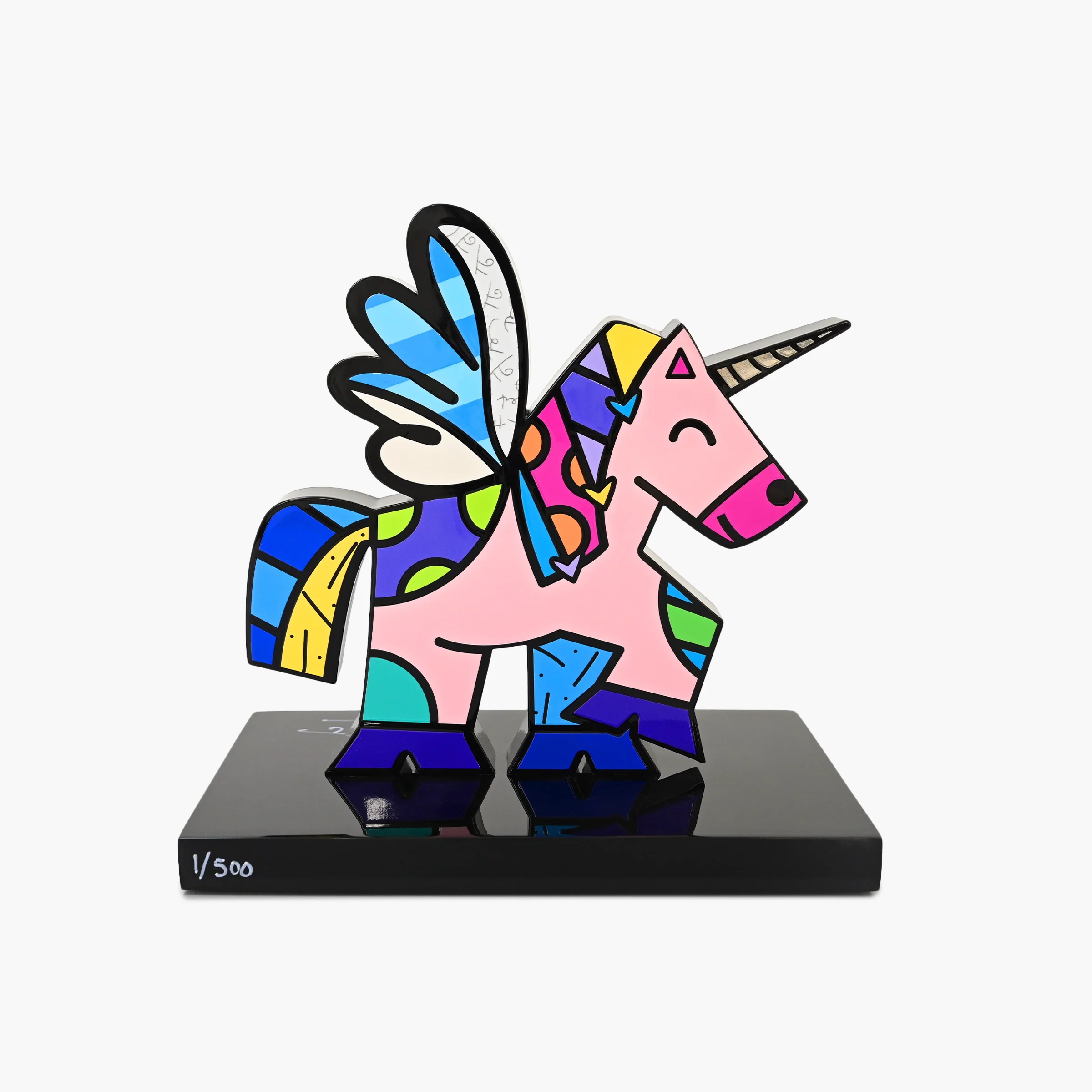 Unicorn (Black Base) - Limited Edition Sculpture - Image 2