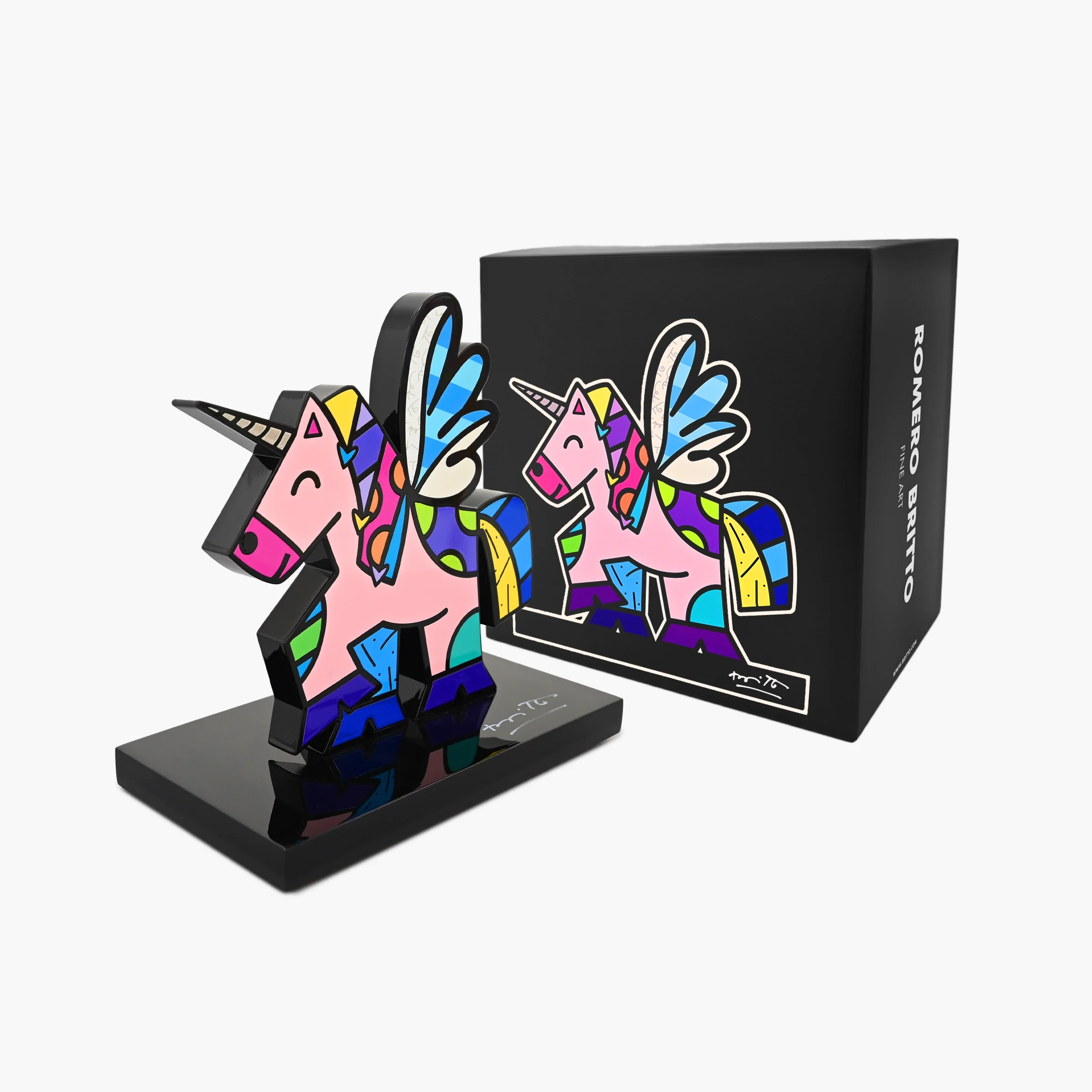 Unicorn (Black Base) - Limited Edition Sculpture - Image 6