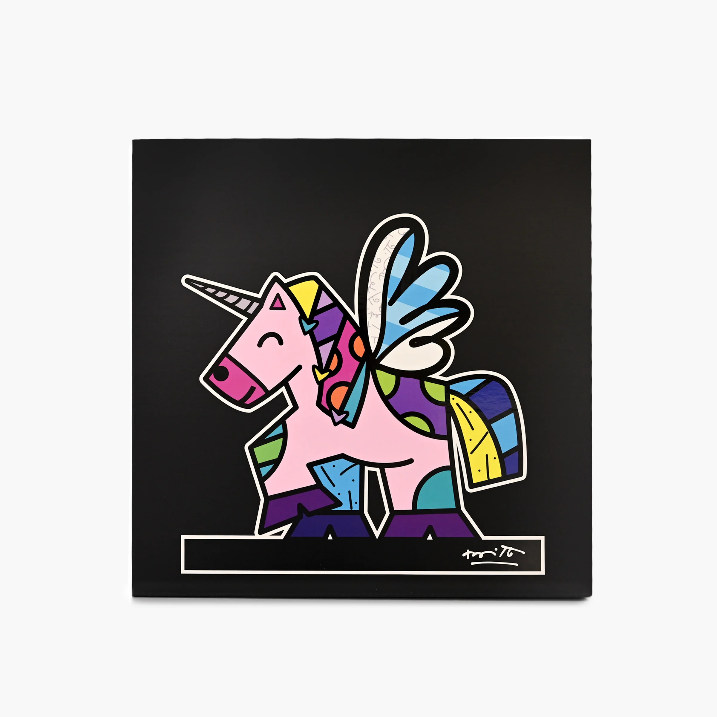 Unicorn (Black Base) - Limited Edition Sculpture - Image 7