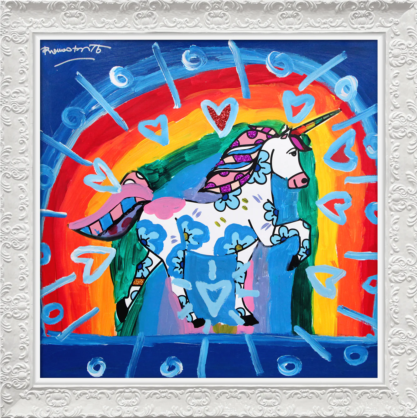 Unicorn - Mixed Media Original - Image 21