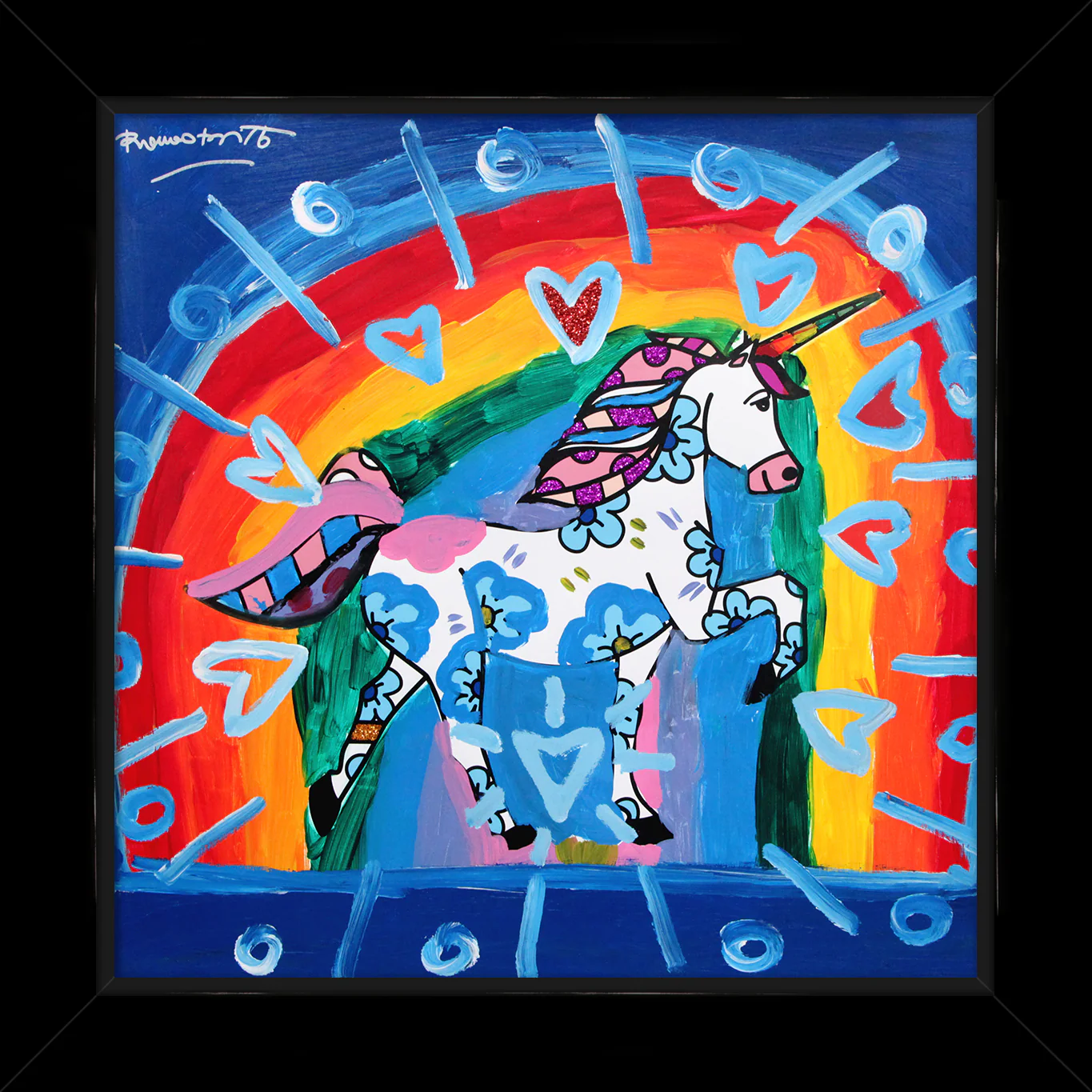 Unicorn - Mixed Media Original - Image 8