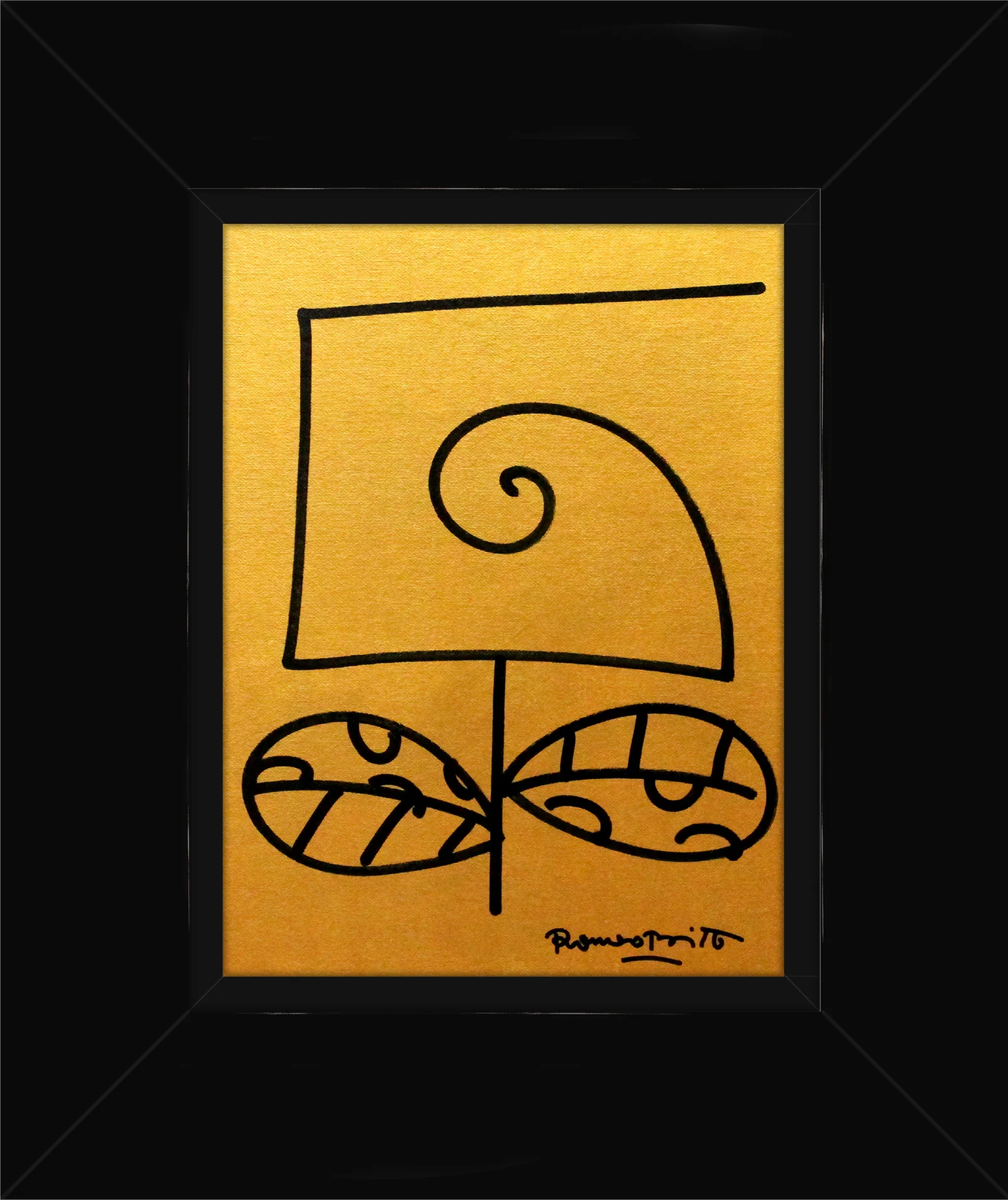 UNTITLED (FLOWER) - Original Drawing - Image 2
