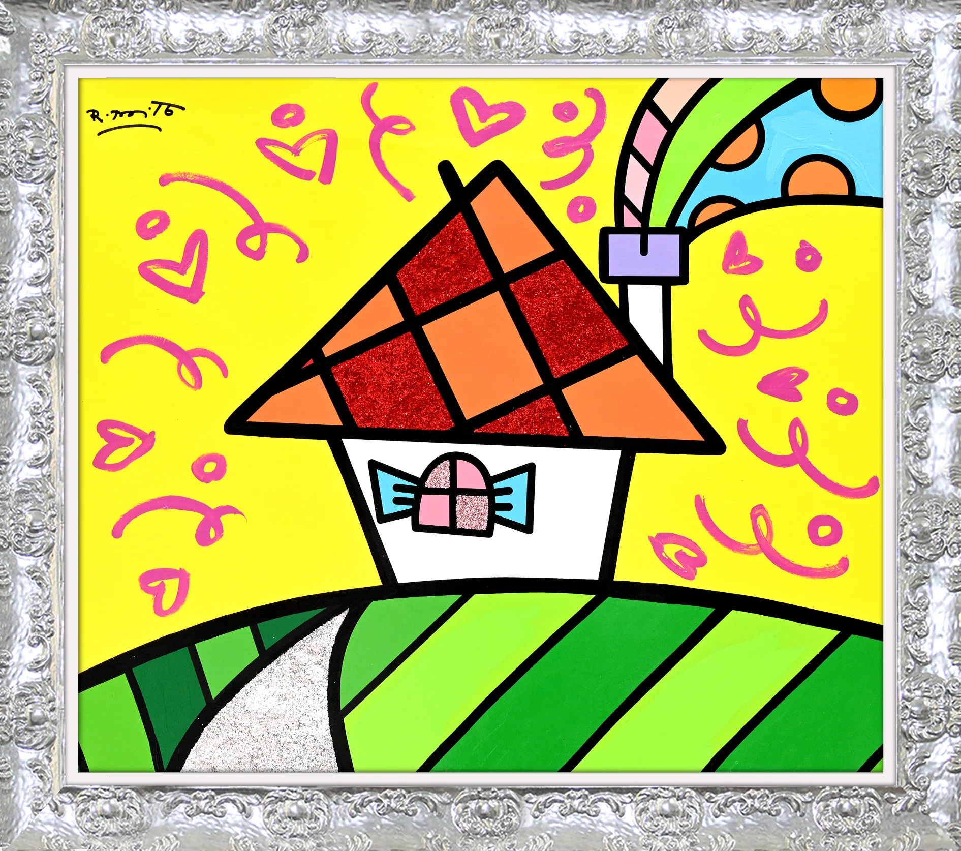 Up The Hill - Mixed Media Original - Image 15