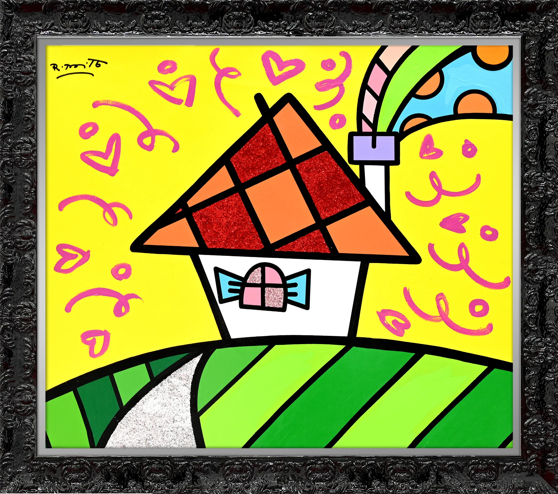 Up The Hill - Mixed Media Original - Image 9